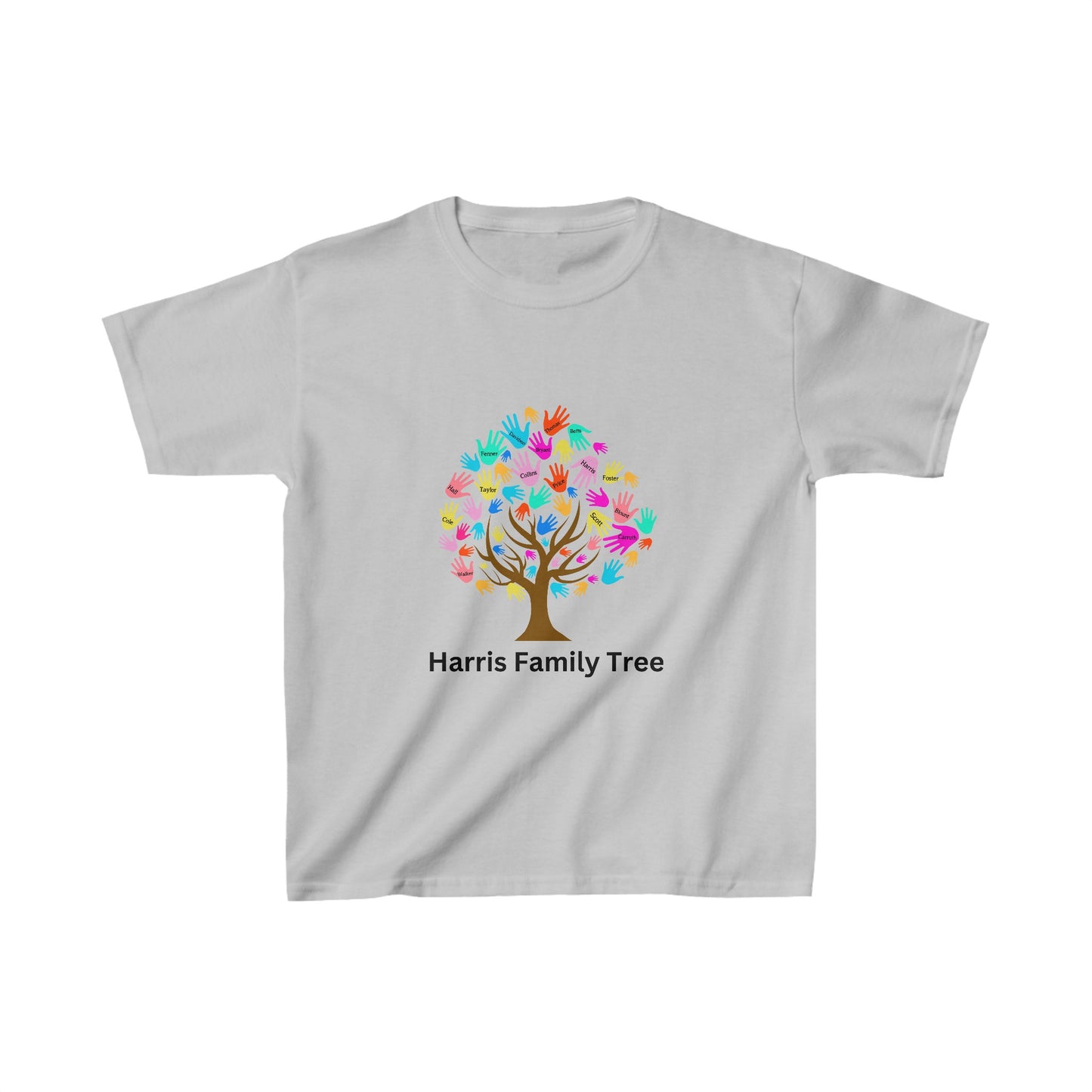 Harris Family Tree Kids Heavy Cotton™ Tee set 1