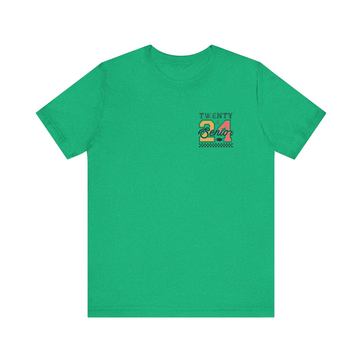 2024 Senior Front and Back Unisex Jersey Short Sleeve Tee