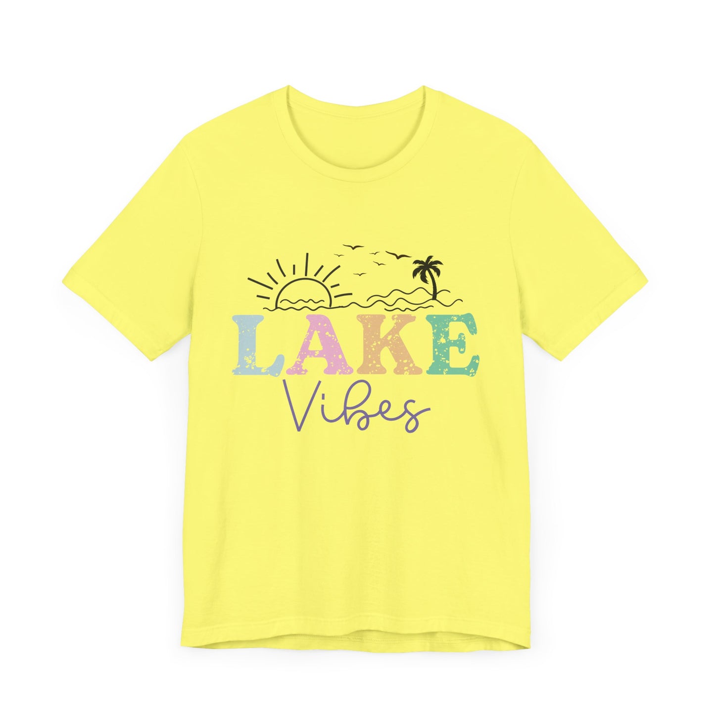 Lake Vibes Unisex Jersey Short Sleeve Tee