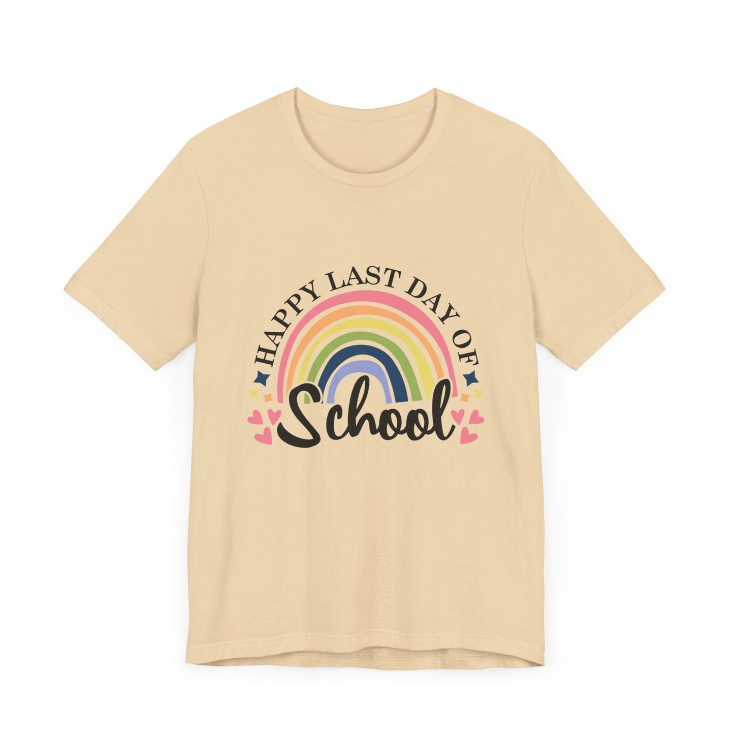 Happy Last Day of School Unisex Jersey Short Sleeve Tee