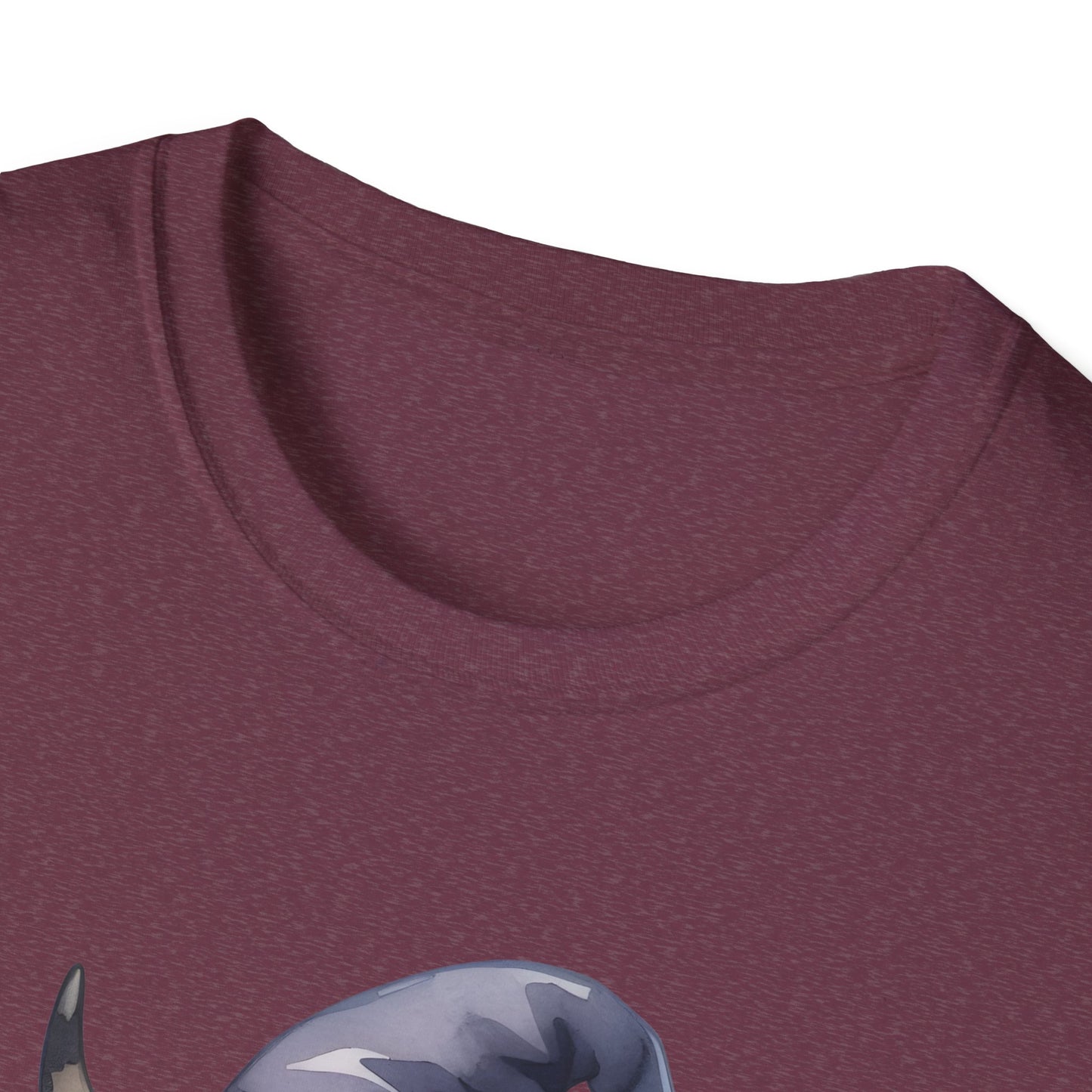 Funny Cow Halloween T-Shirt - "Bull Sheet" Unisex Softstyle Tee