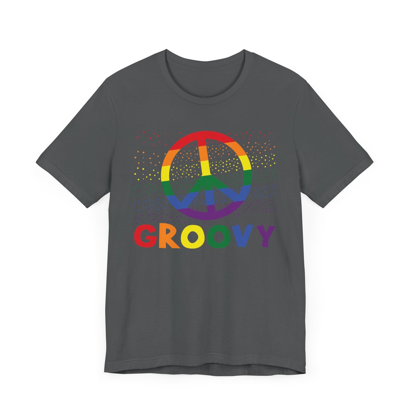 Groovy PeaceUnisex Jersey Short Sleeve Tee