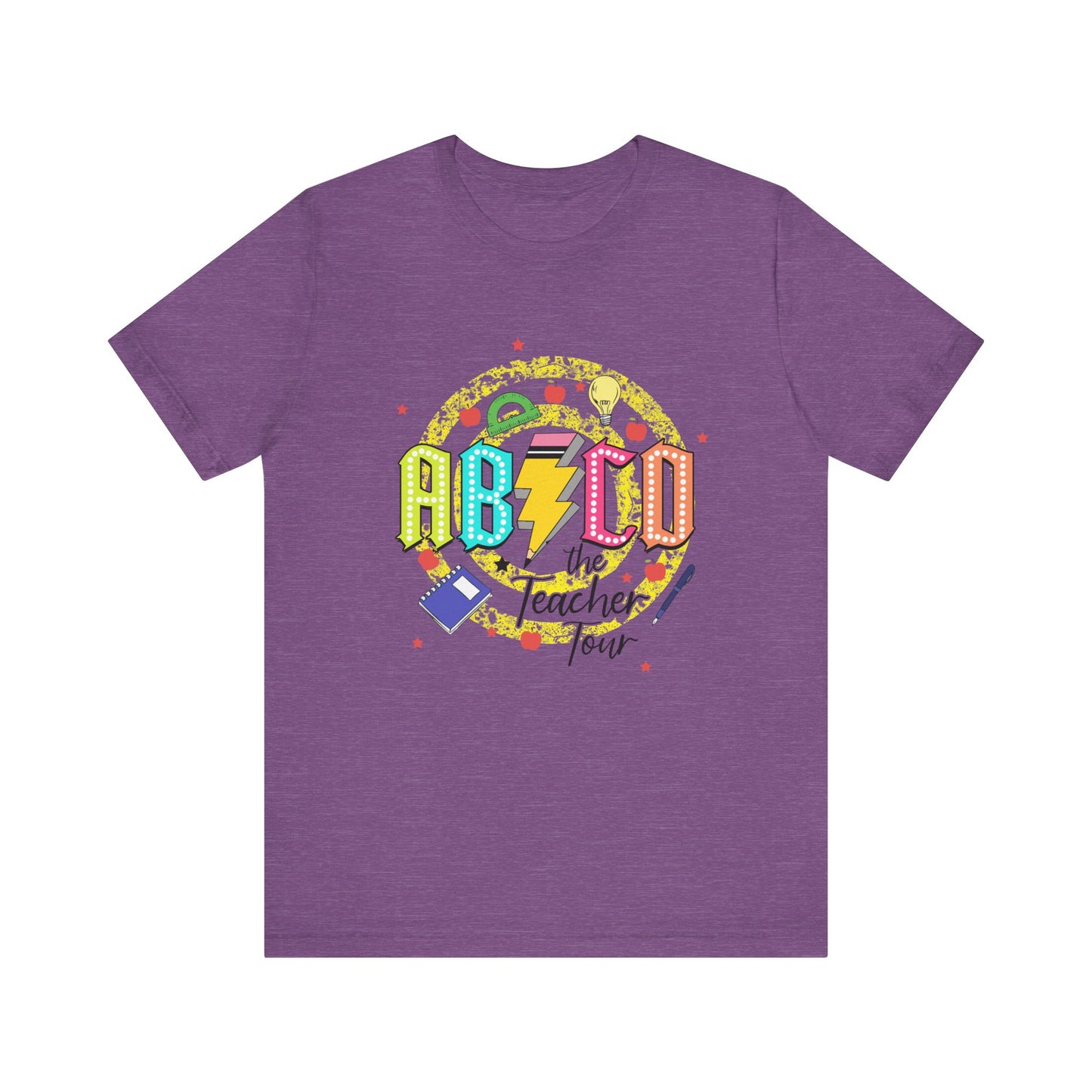 AB/CD Teacher Tour Unisex Jersey Short Sleeve Tee