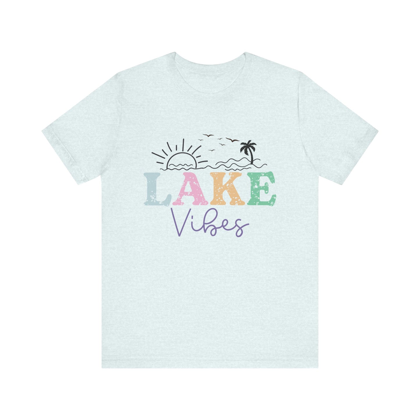 Lake Vibes Unisex Jersey Short Sleeve Tee