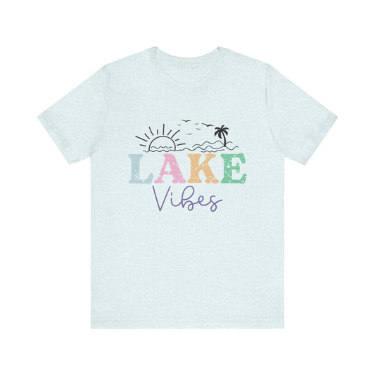 Lake Vibes Unisex Jersey Short Sleeve Tee