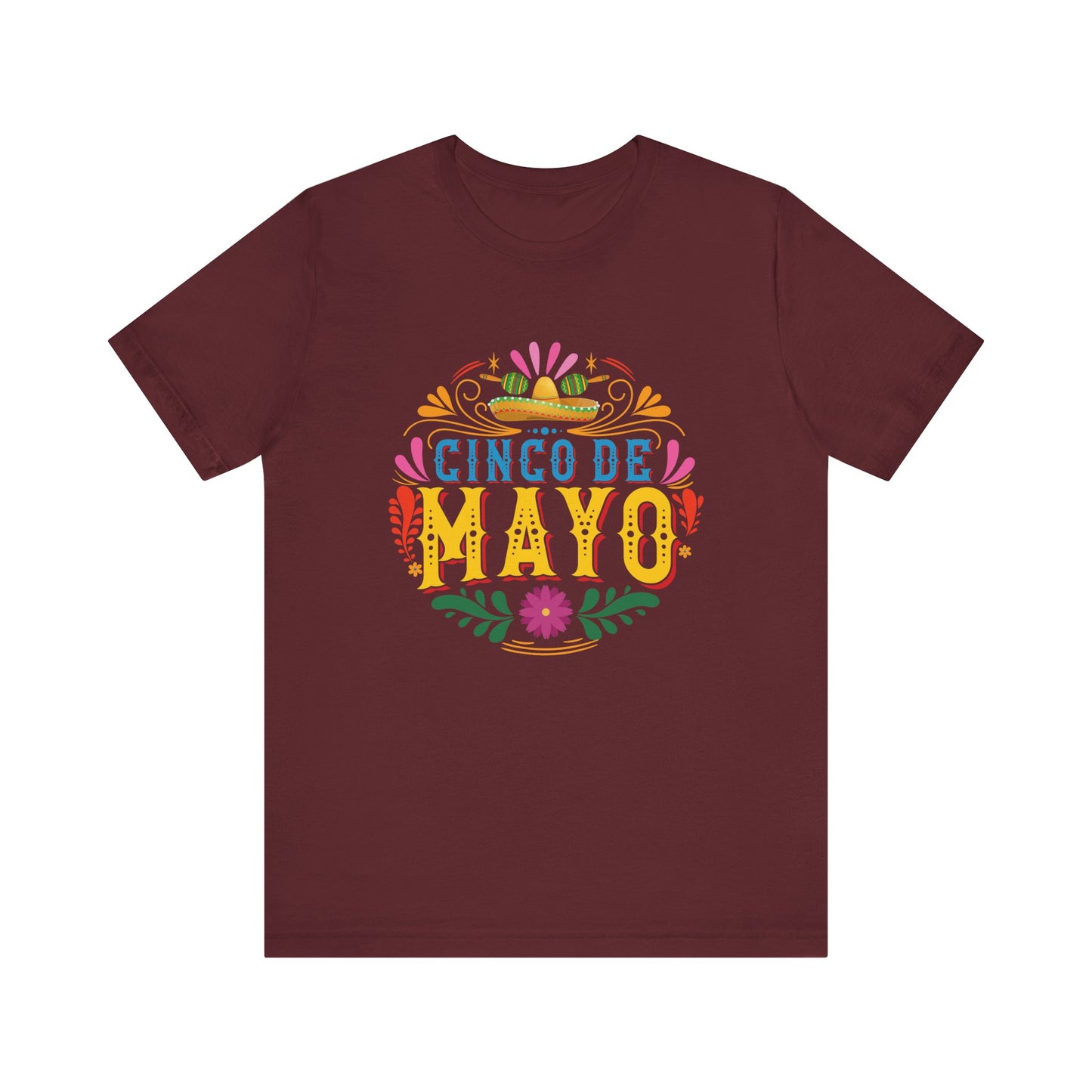 Cinco De Mayo Unisex Jersey Short Sleeve Tee