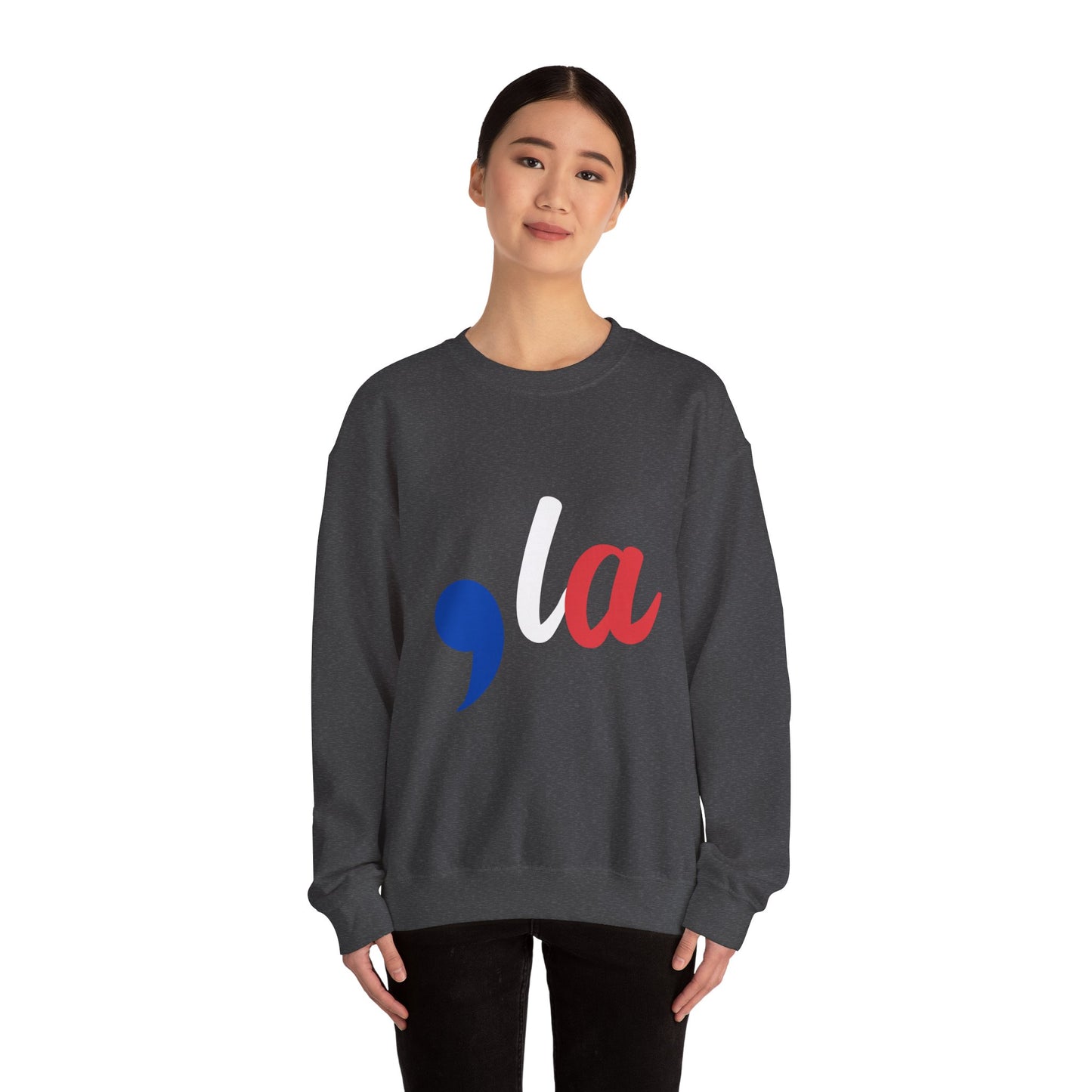 Kamala Unisex Crewneck Sweatshirt - Cozy and Stylish with 'la' Design