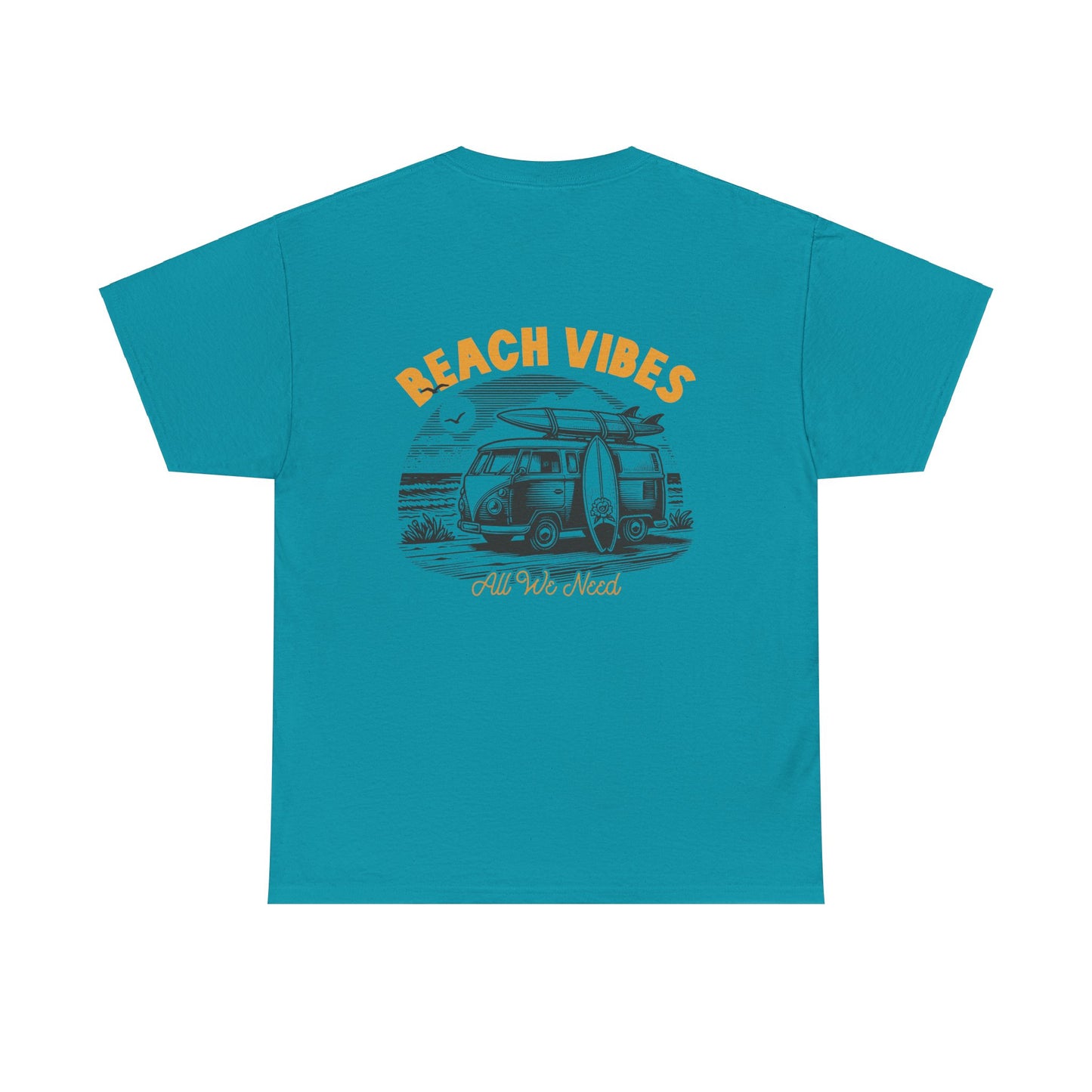 Vintage Summer/Beach Vibes Unisex Heavy Cotton Tee