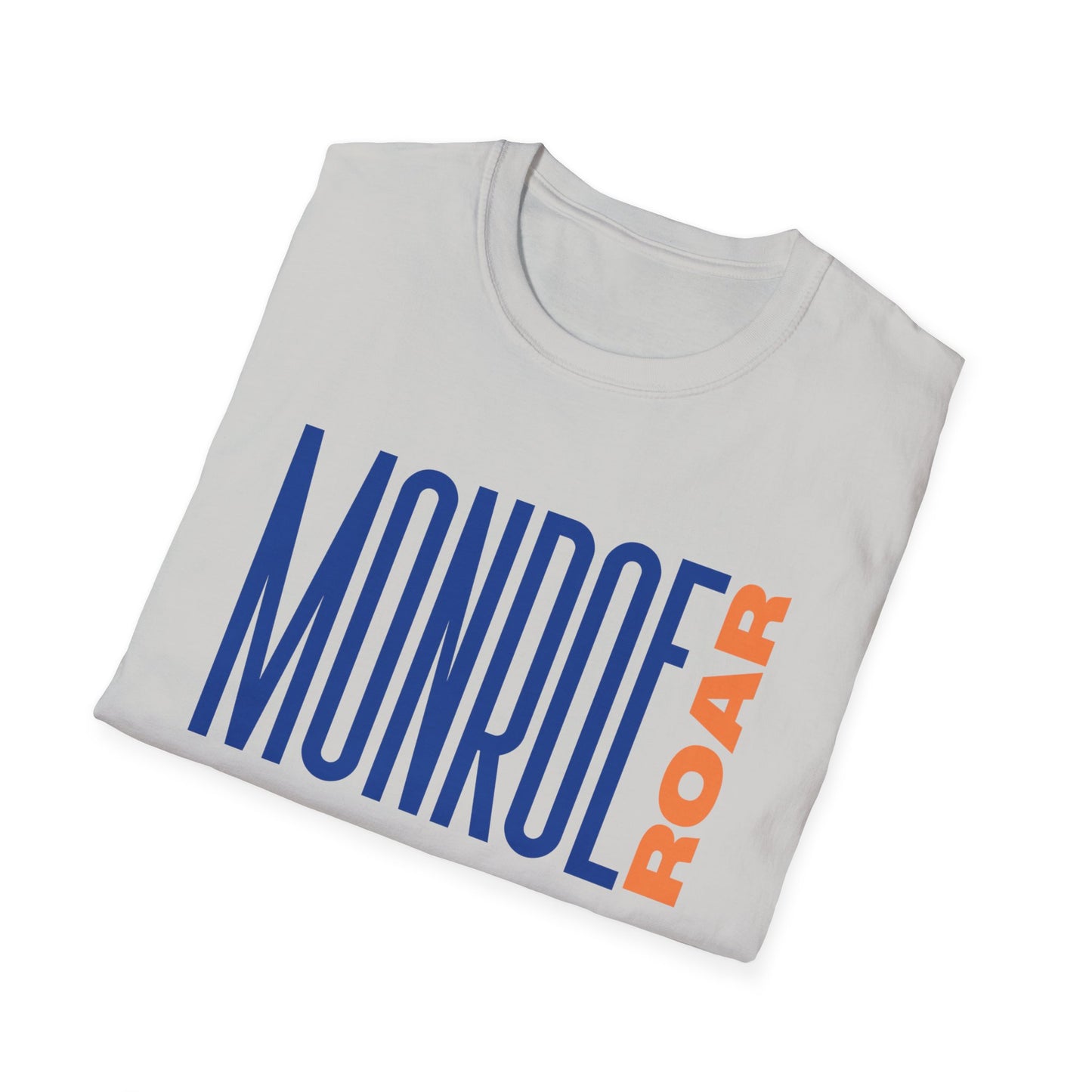 Monroe (Blue) Roar (Orange) Unisex T-Shirt
