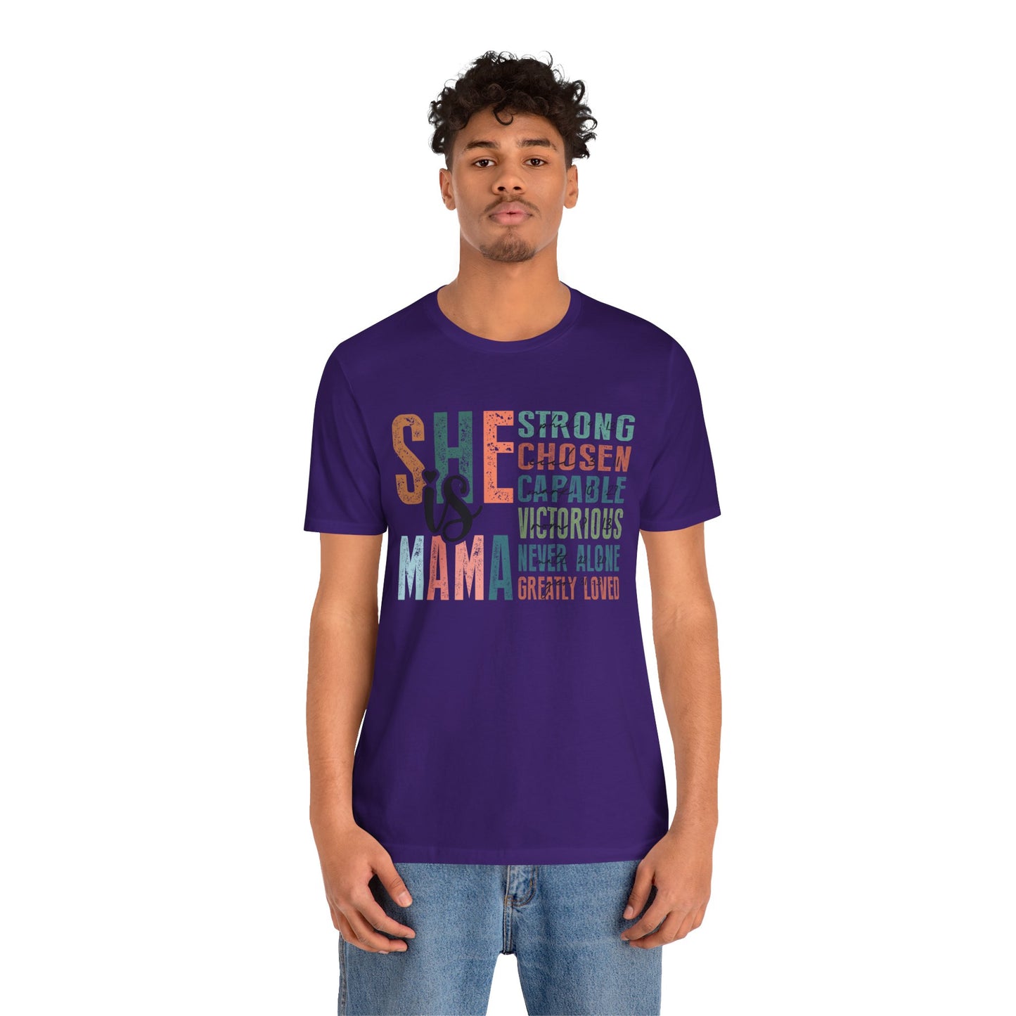 She is Mama Unisex Jersey Short Sleeve Tee