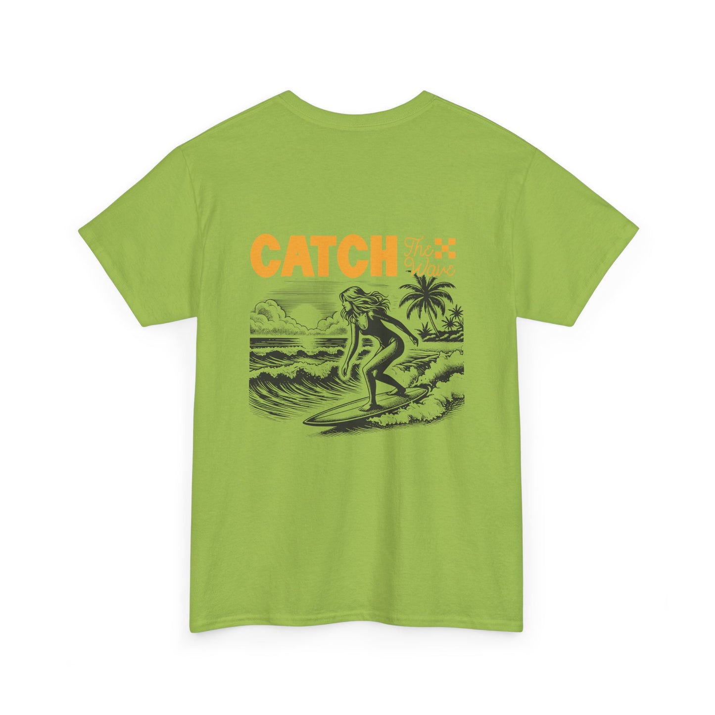 Wild Beach-- Catch the WaveUnisex Heavy Cotton Tee