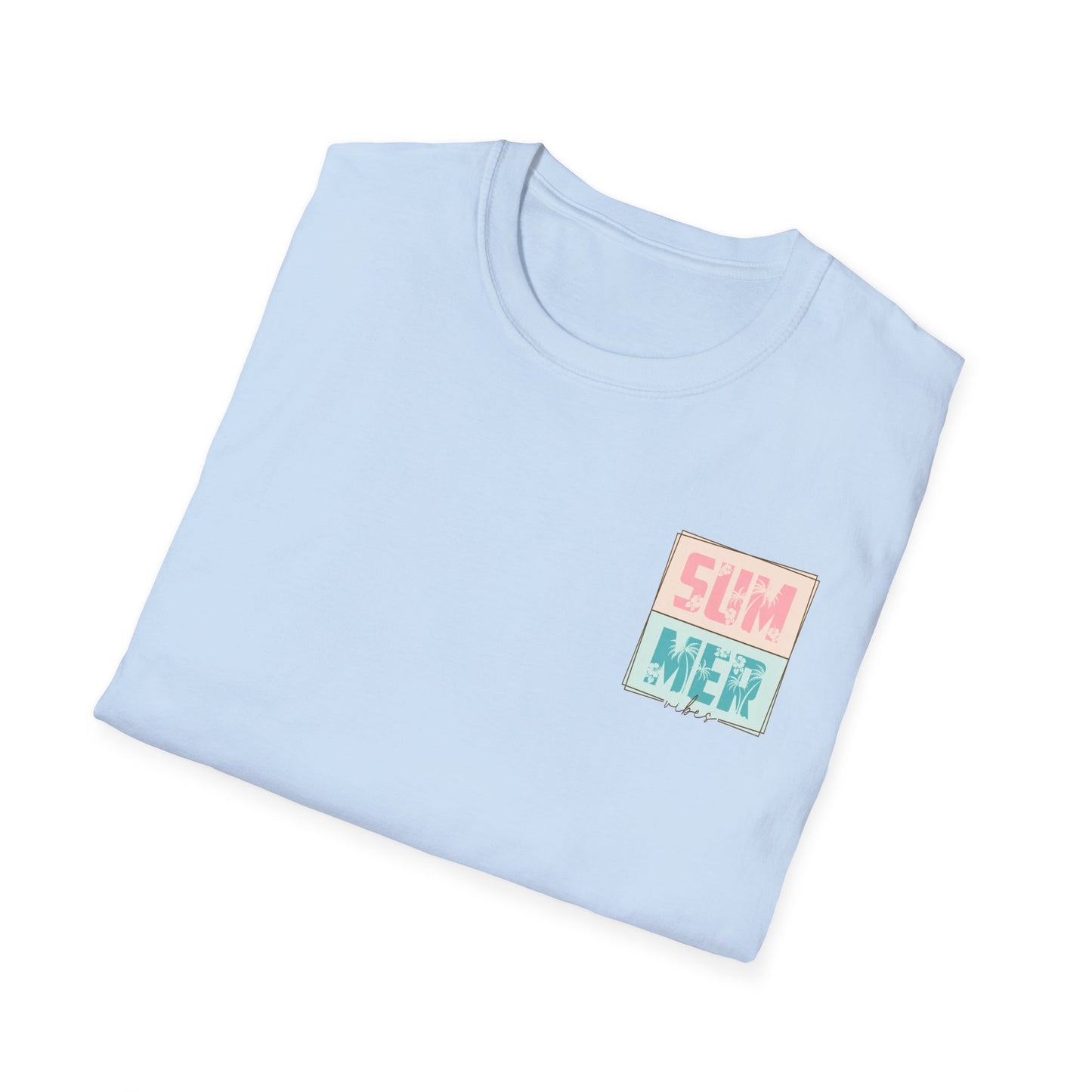 Summer Surfs Up Unisex Softstyle T-Shirt