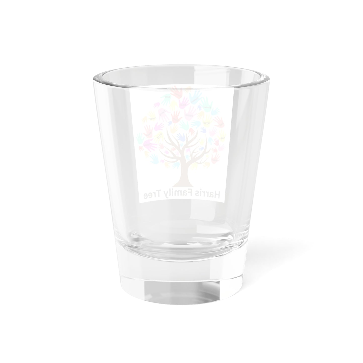 Harris Family Tree Shot Glass, 1.5oz