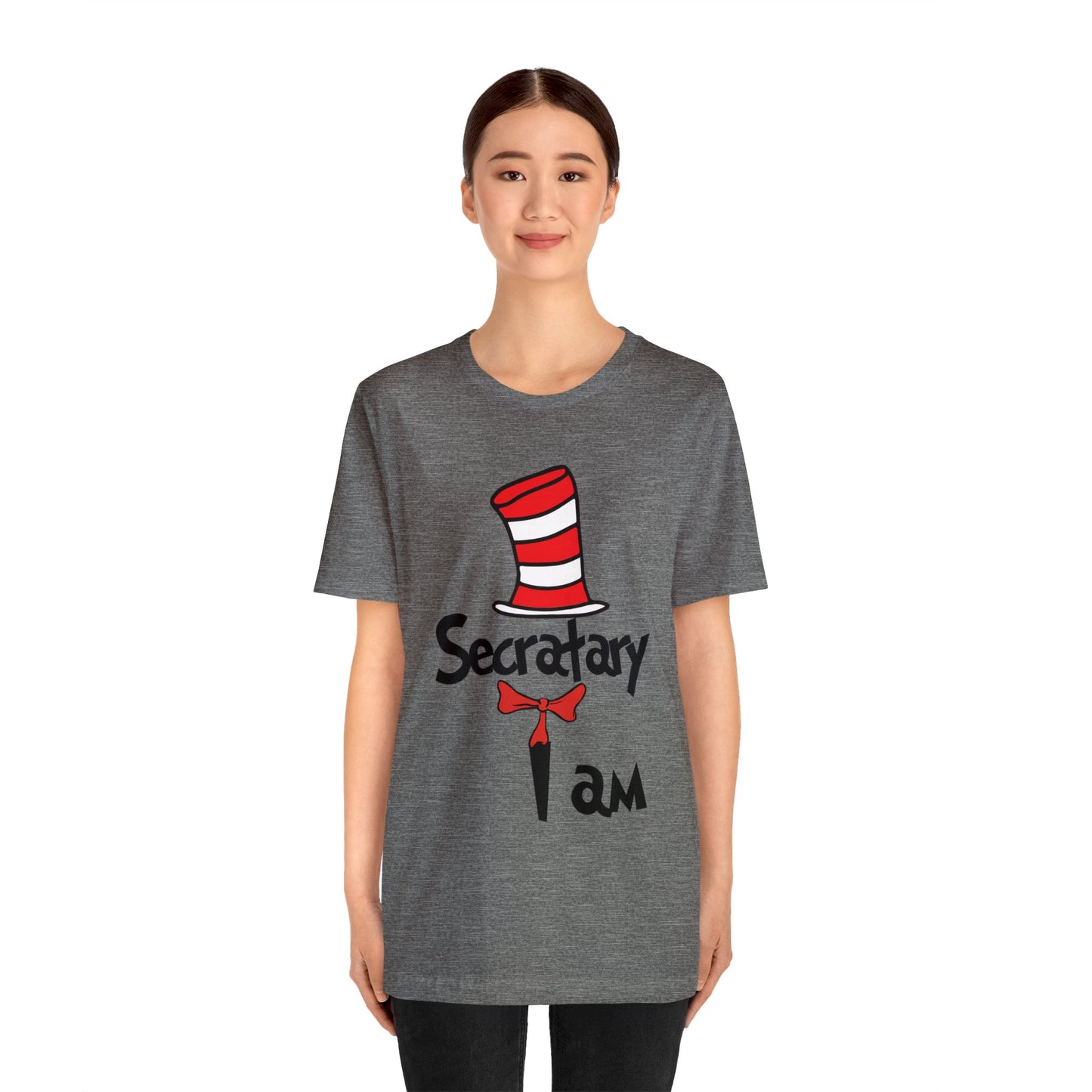 Secretary I amUnisex Jersey Short Sleeve Tee