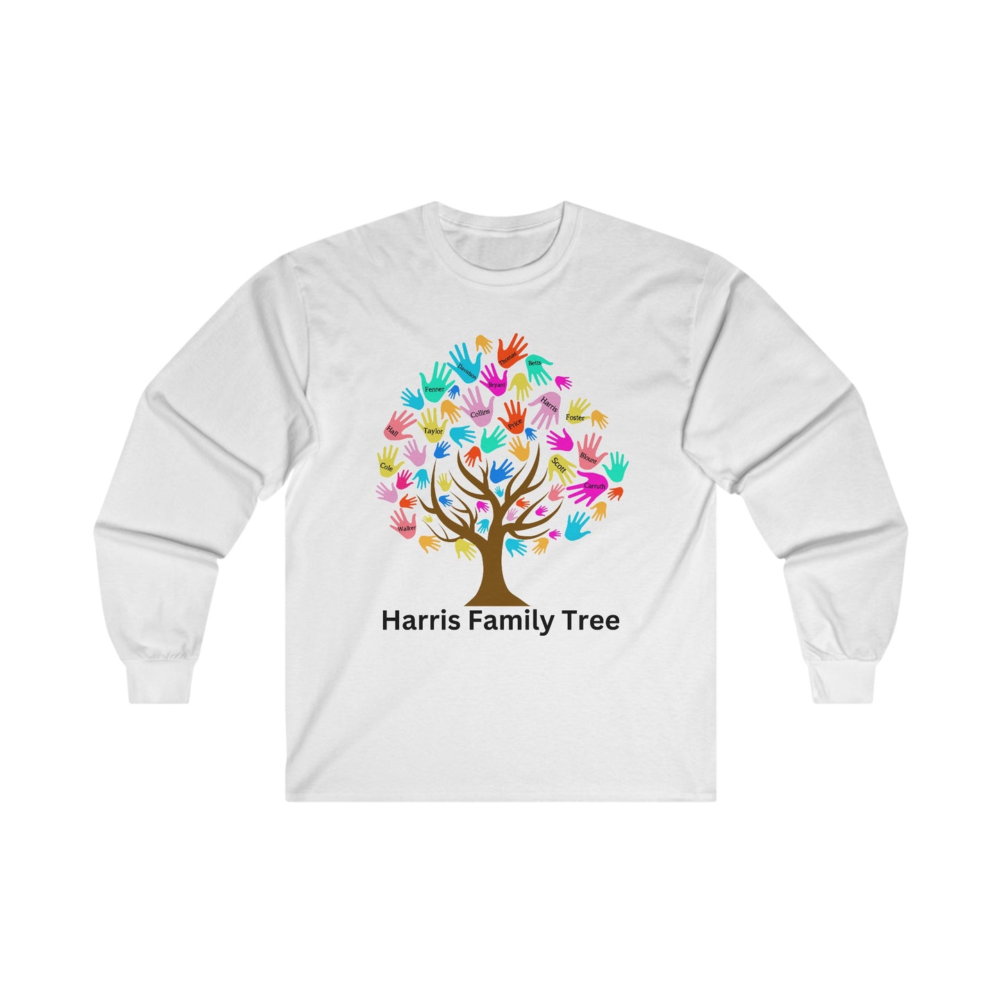 Harris Family Tree Long Sleeve T Set 1Unisex Ultra Cotton Long Sleeve Tee