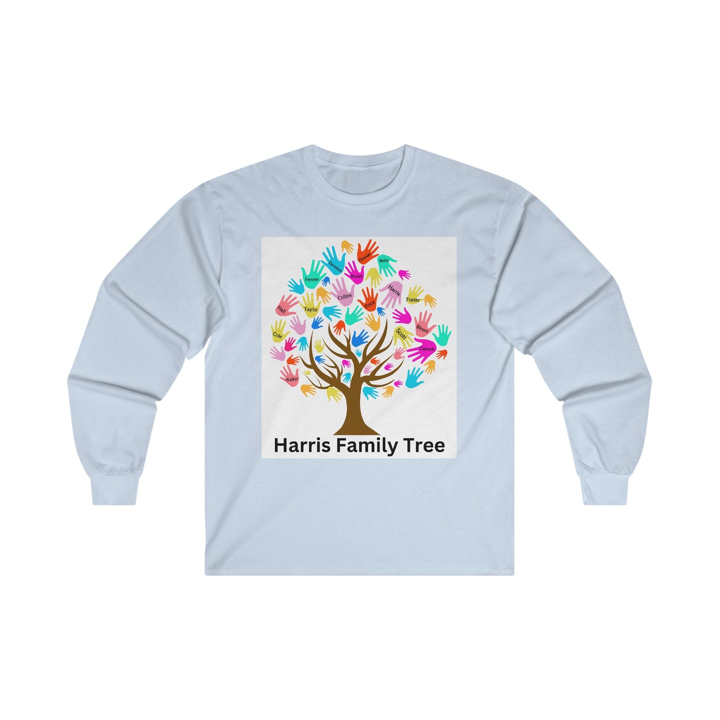 Harris Family Tree Long Sleeve T Set 1Unisex Ultra Cotton Long Sleeve Tee