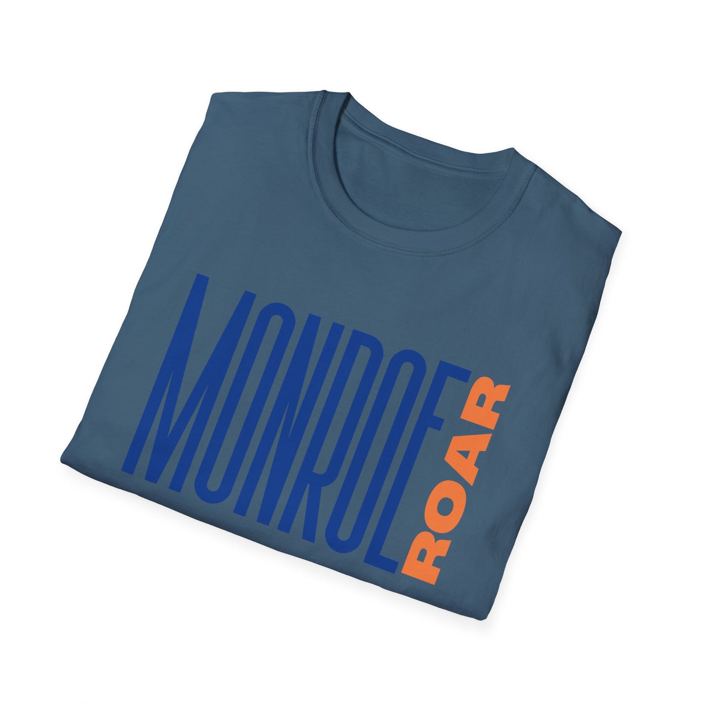 Monroe (Blue) Roar (Orange) Unisex T-Shirt