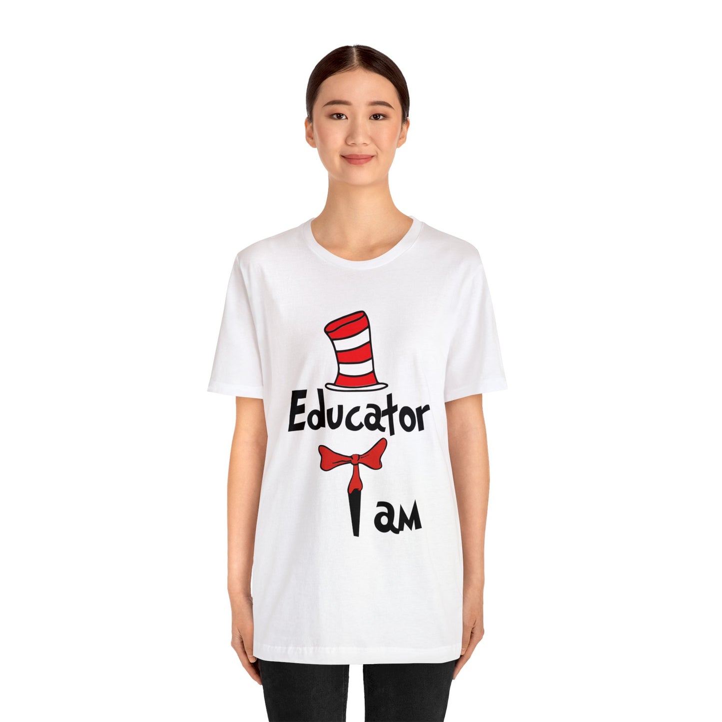 Educator I amUnisex Jersey Short Sleeve Tee