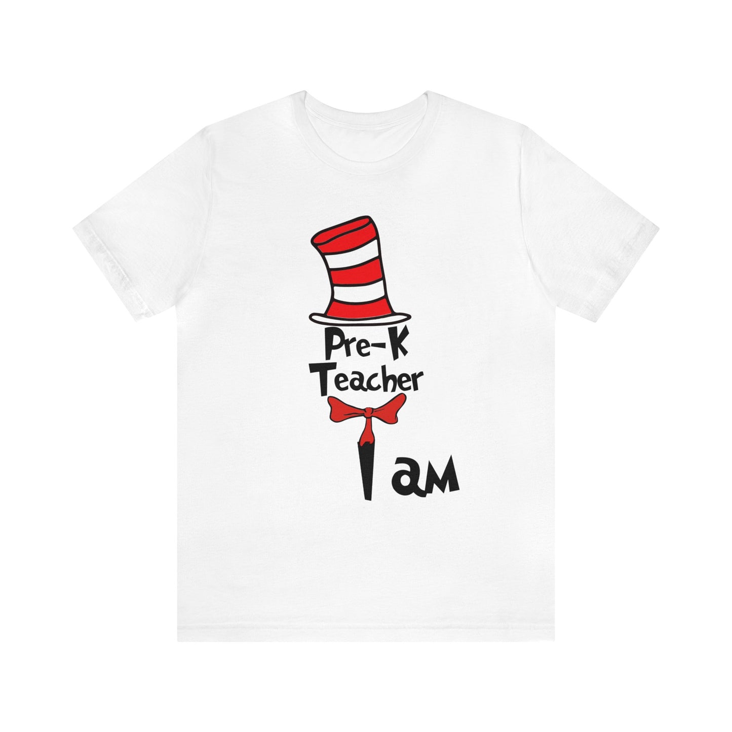 Pre-K Teacher I amUnisex Jersey Short Sleeve Tee