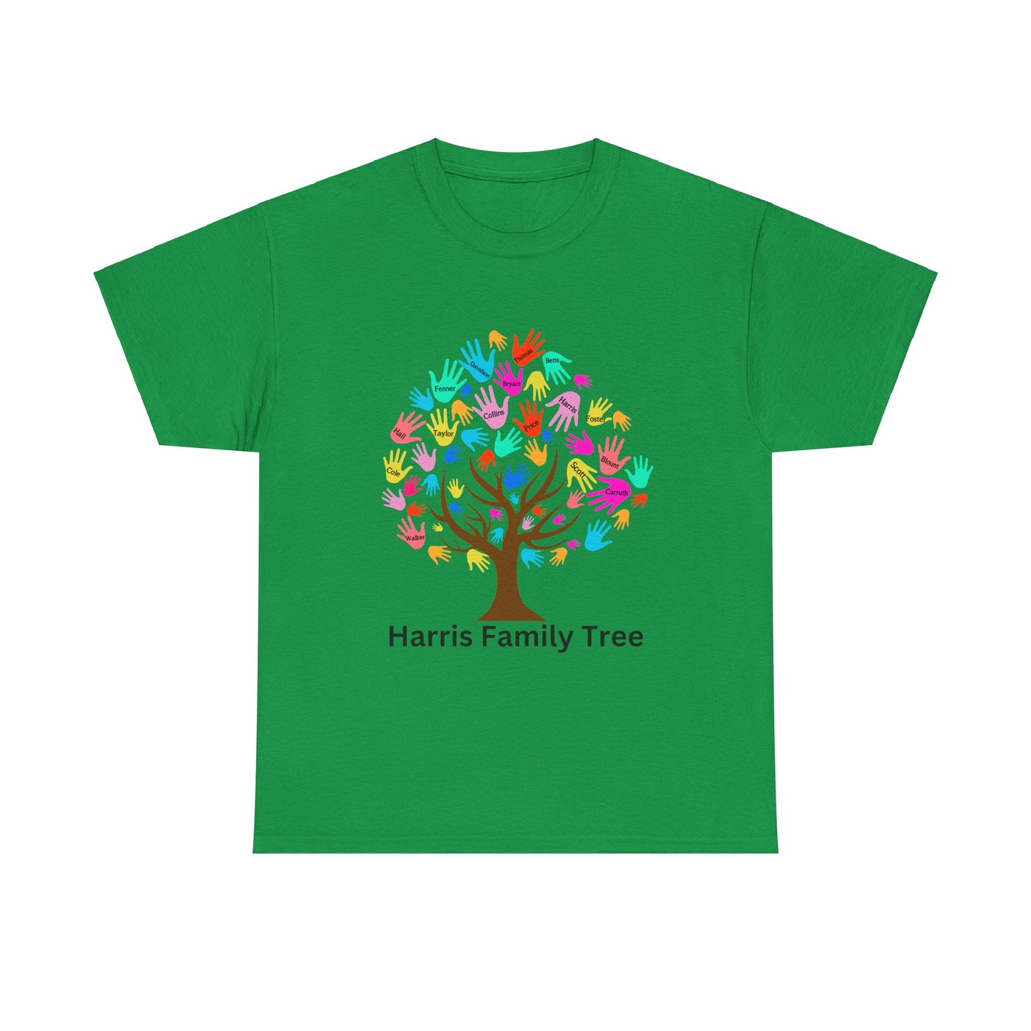 Harris Family Tree Set 1 Gildan Unisex Heavy Cotton Tee