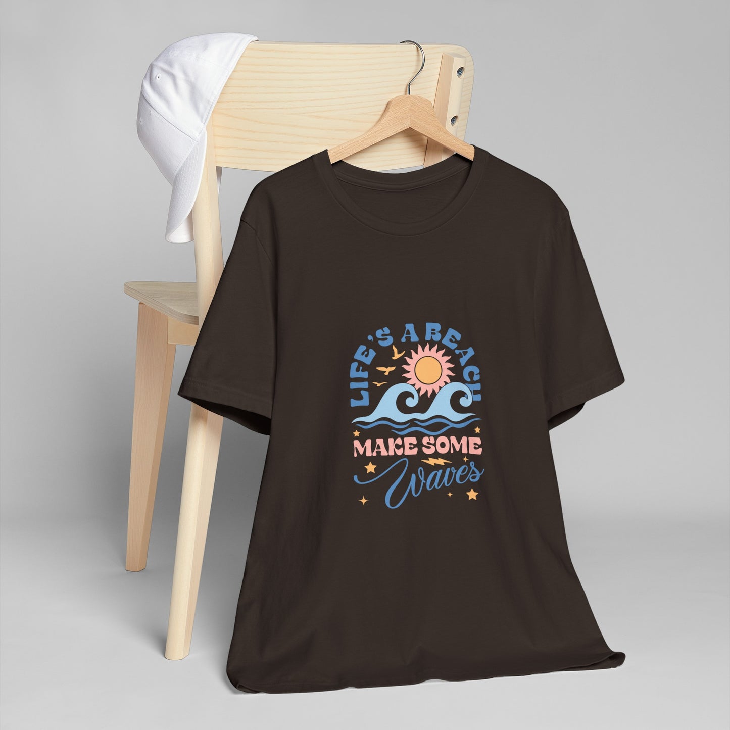 Life's a Beach Make Some Waves Unisex Jersey T-Shirt