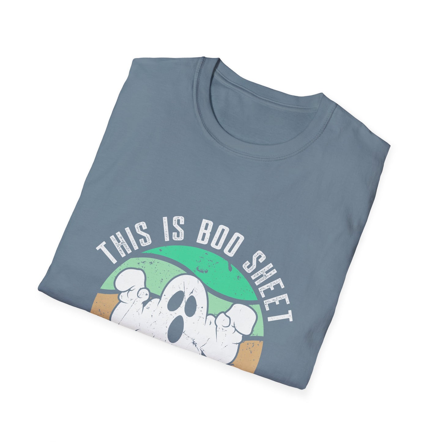 This Is Boo Sheet Unisex Softstyle T-Shirt for Halloween