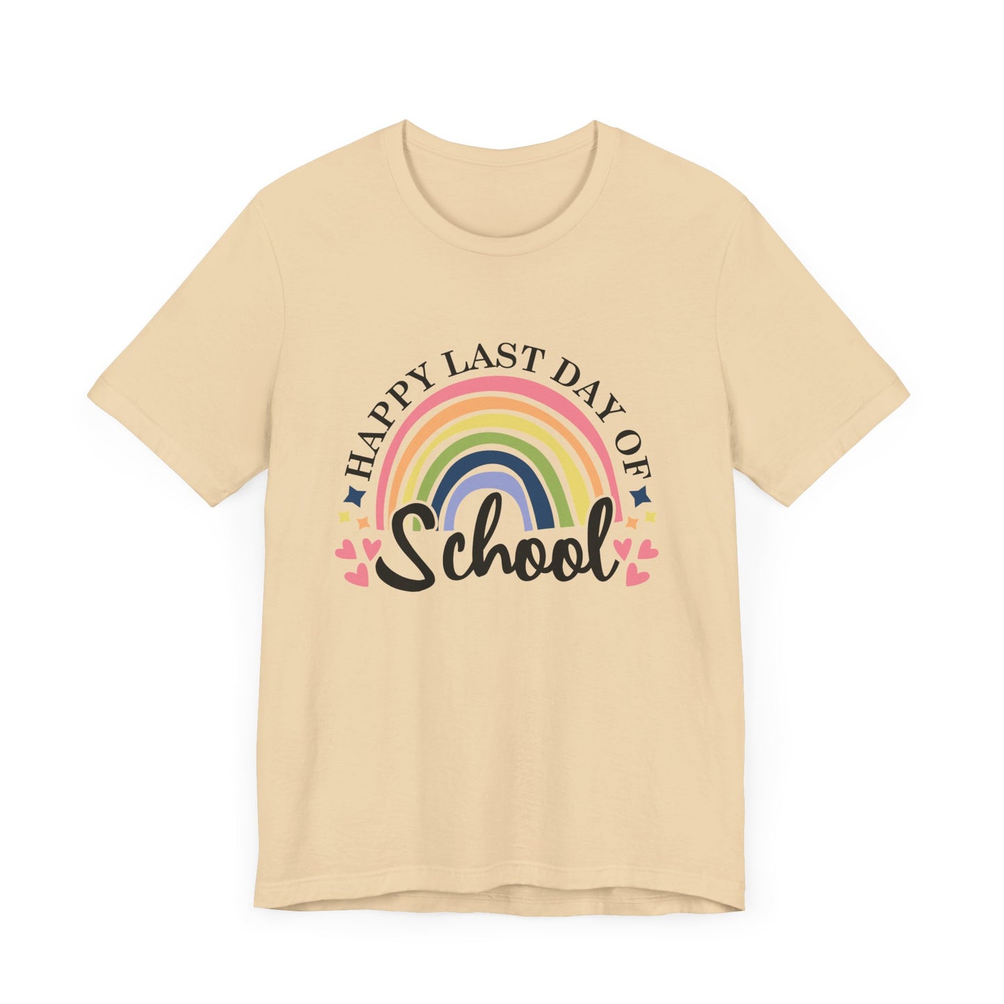 Happy Last Day of School Unisex Jersey Short Sleeve Tee