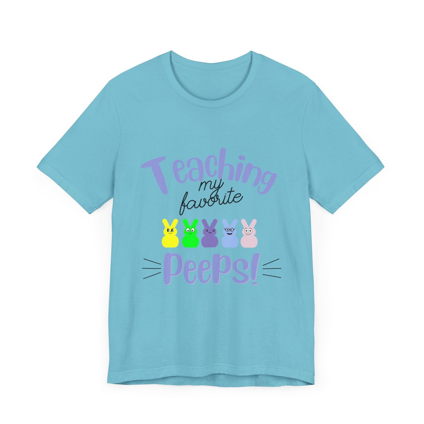 Teaching my Favorite Peeps Unisex Jersey Short Sleeve Tee