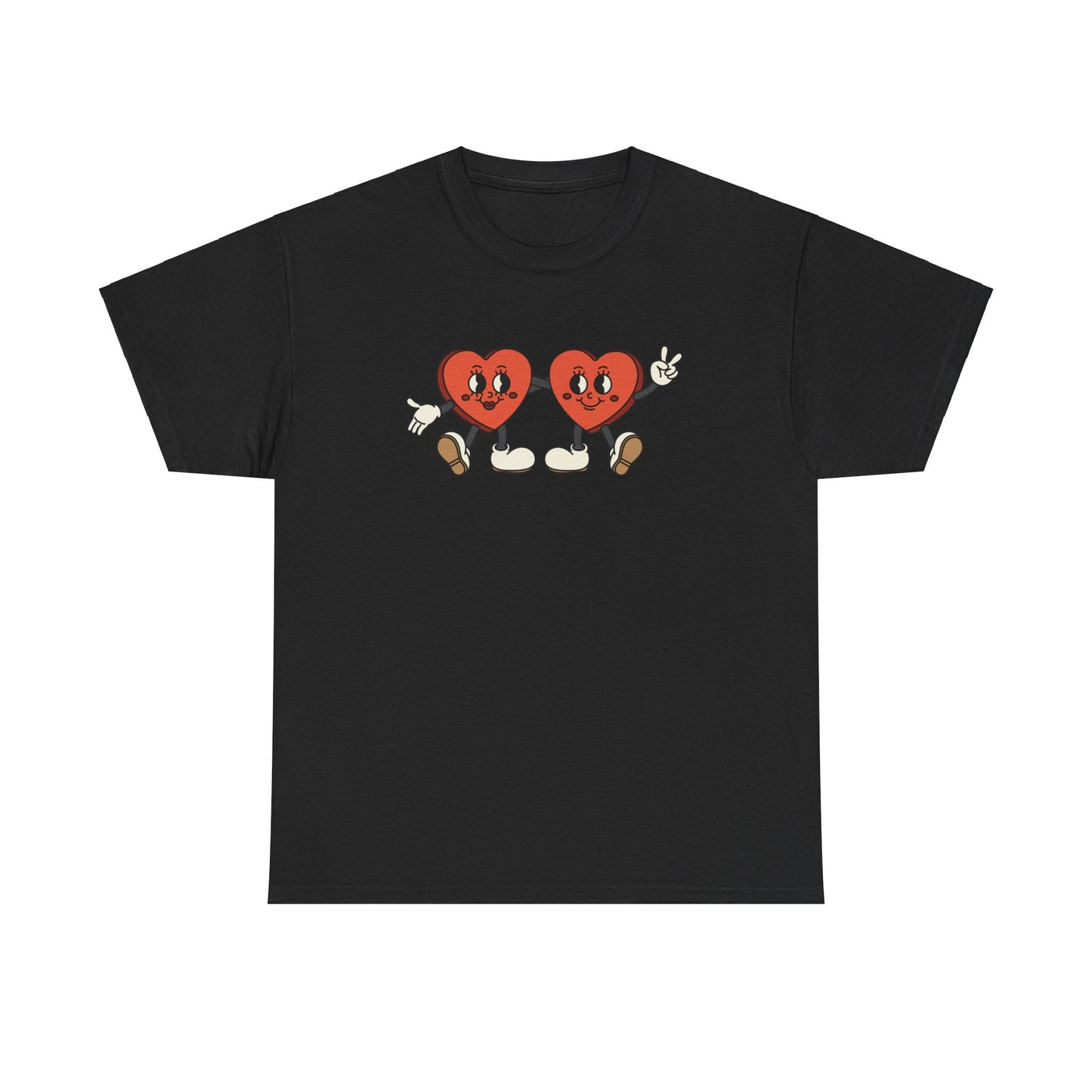 2 of Hearts Valentines Shirt Unisex Heavy Cotton Tee