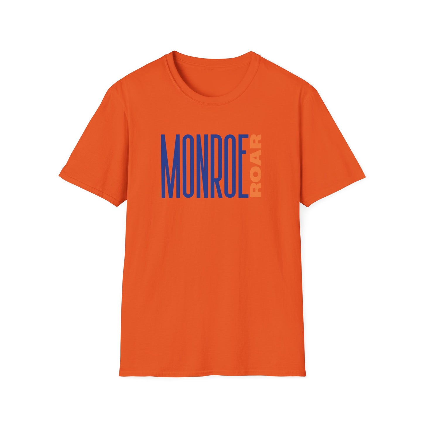 Monroe (Blue) Roar (Orange) Unisex T-Shirt