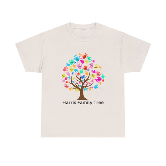 Harris Family Tree Set 1 Gildan Unisex Heavy Cotton Tee