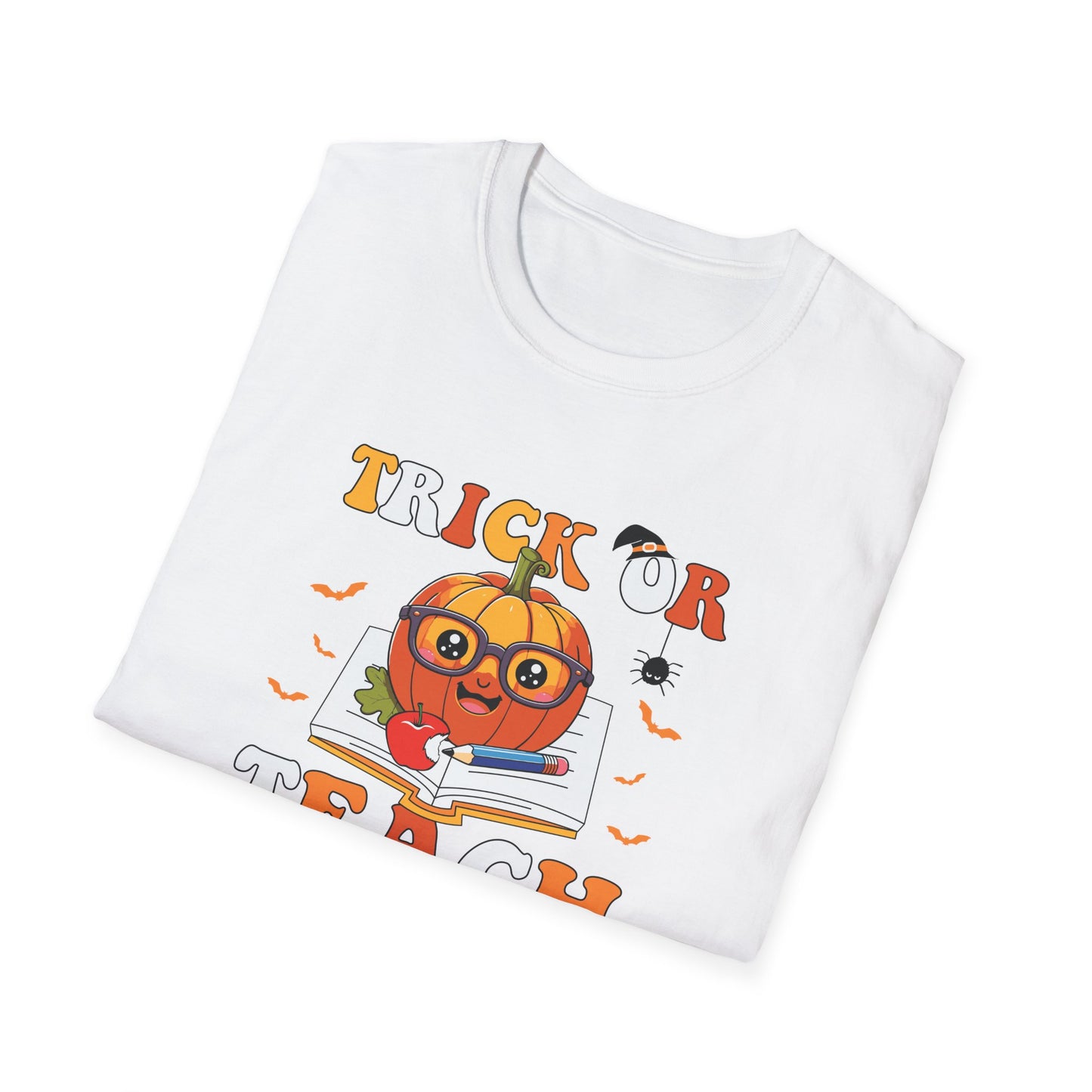 Trick or Teach Unisex Halloween School T-Shirt