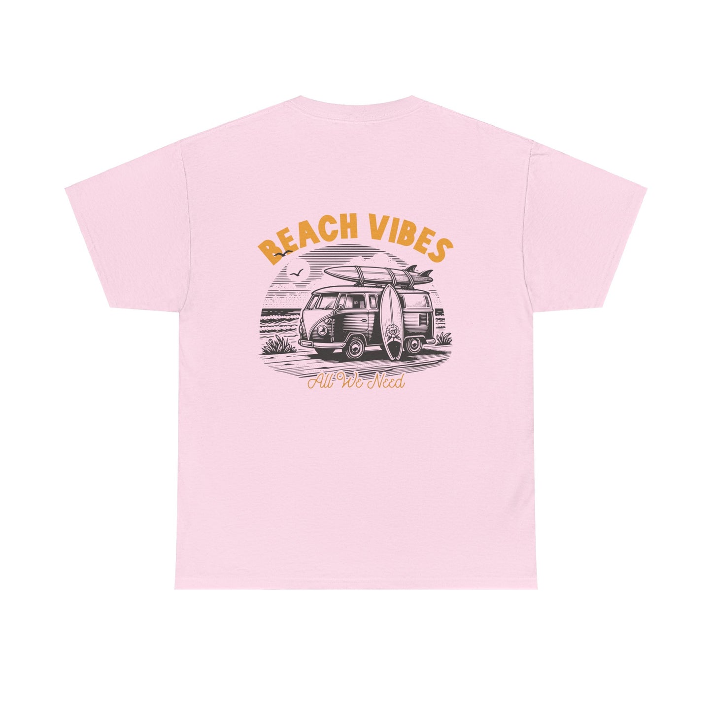 Vintage Summer/Beach Vibes Unisex Heavy Cotton Tee