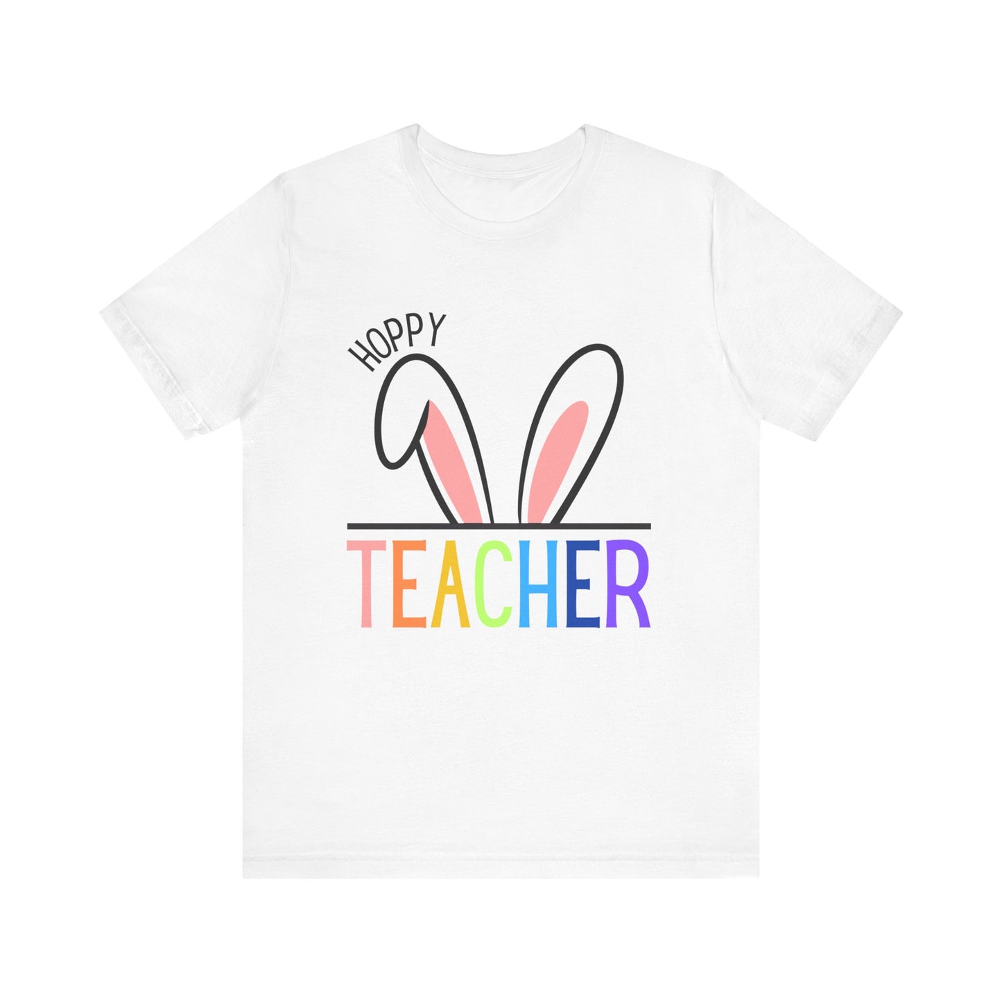 Hoppy Teacher Unisex Jersey Short Sleeve Tee