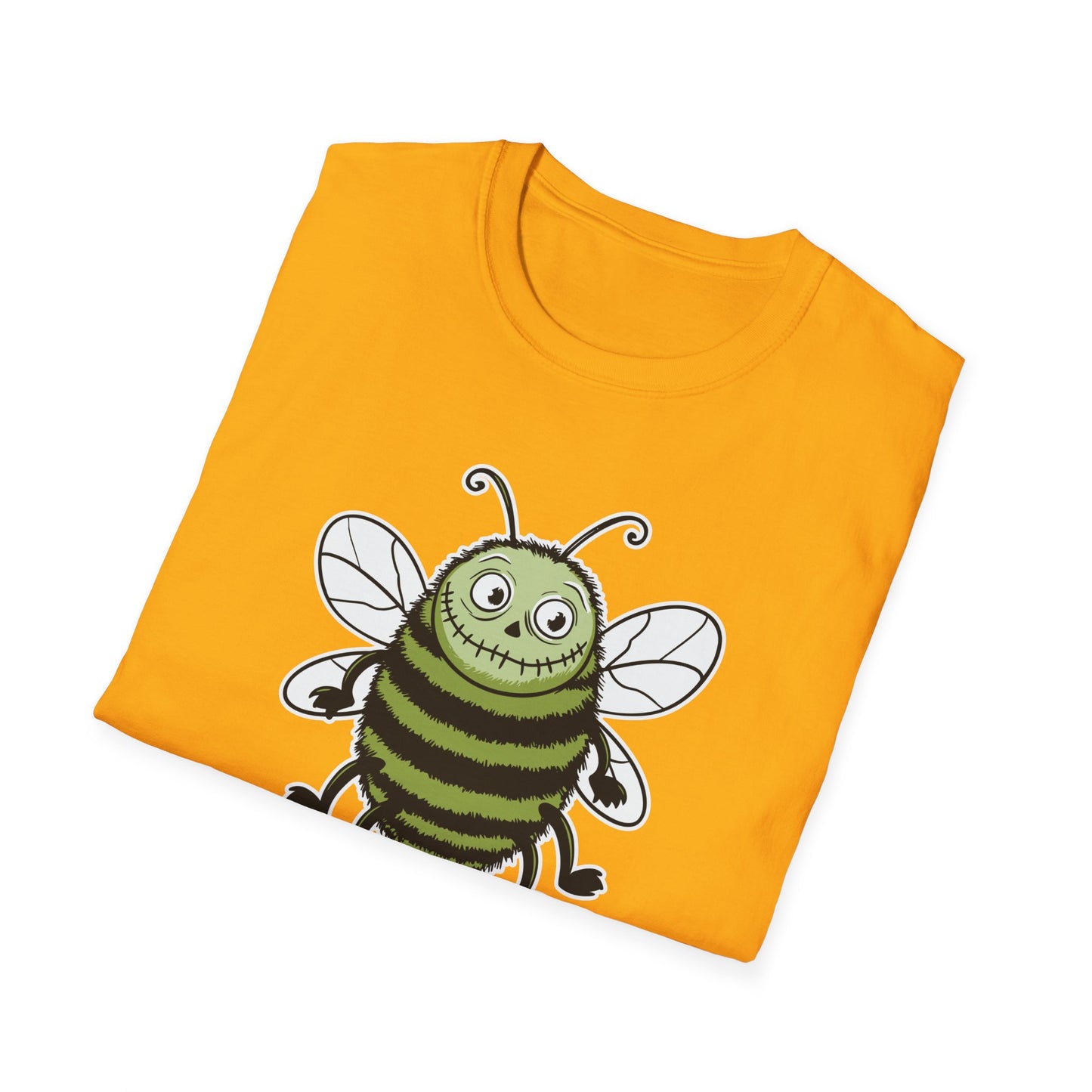 Zom-Bee Unisex Softstyle T-Shirt - Spooky Fun for Halloween