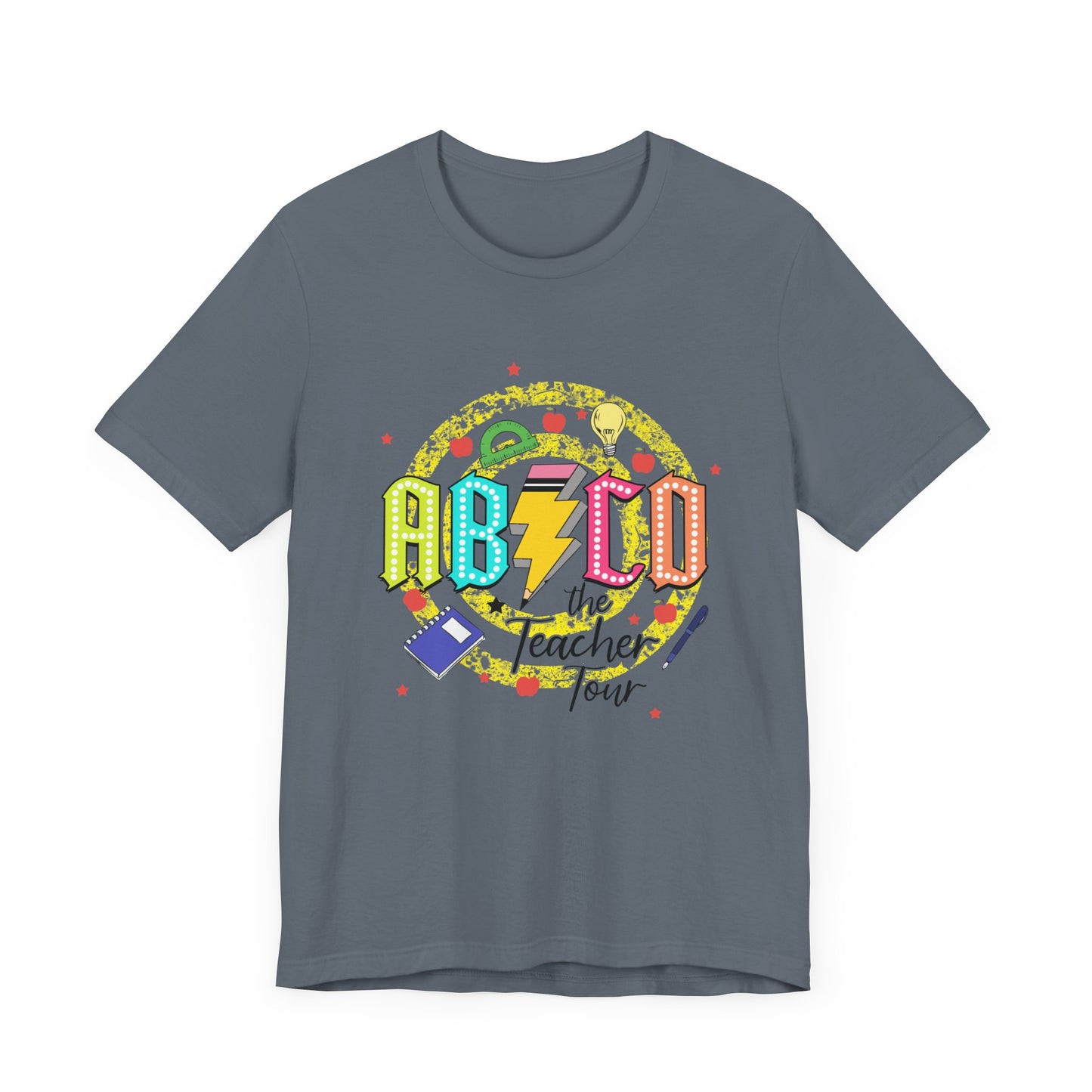 AB/CD Teacher Tour Unisex Jersey Short Sleeve Tee