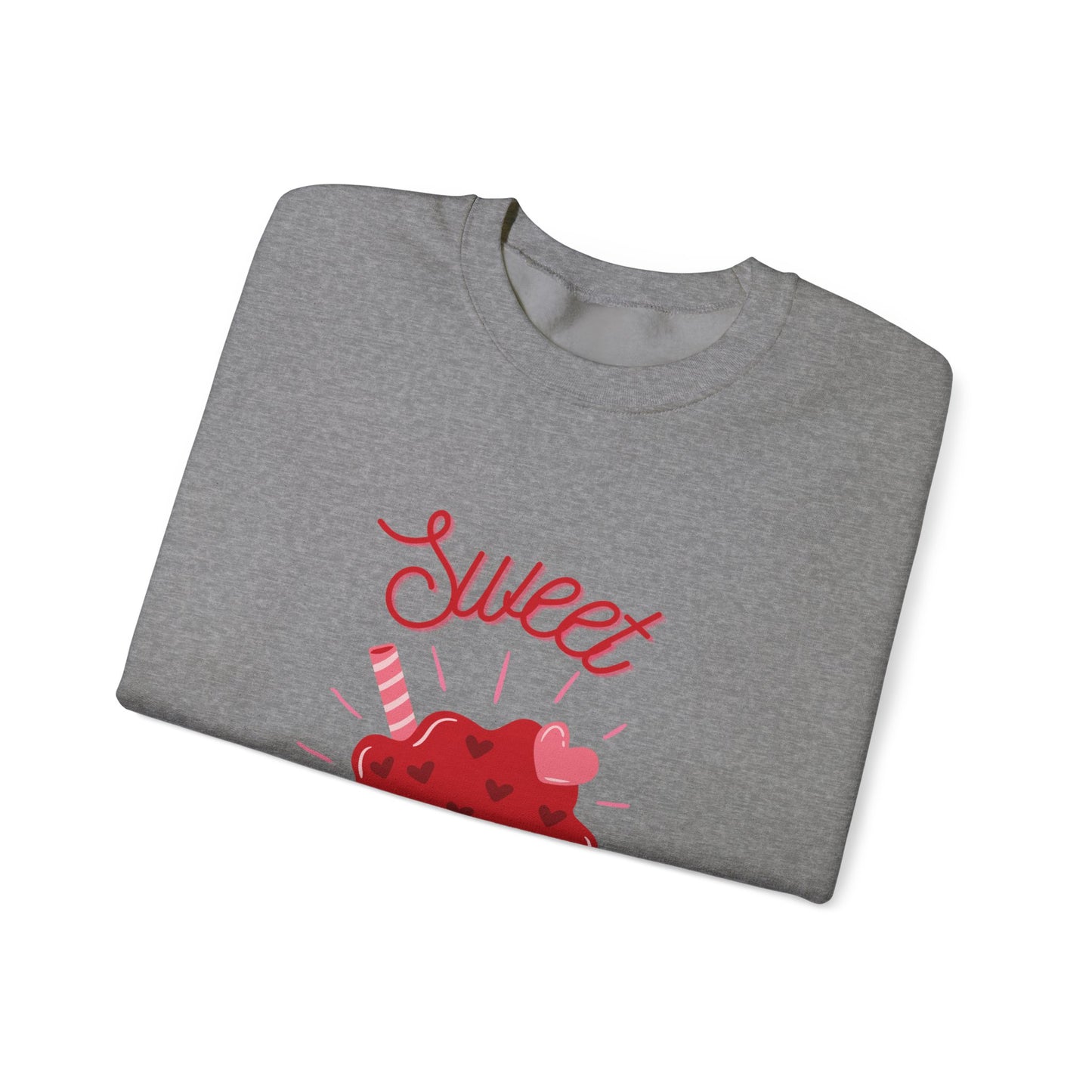 Valentines Cupcake Unisex Heavy Blend™ Crewneck Sweatshirt