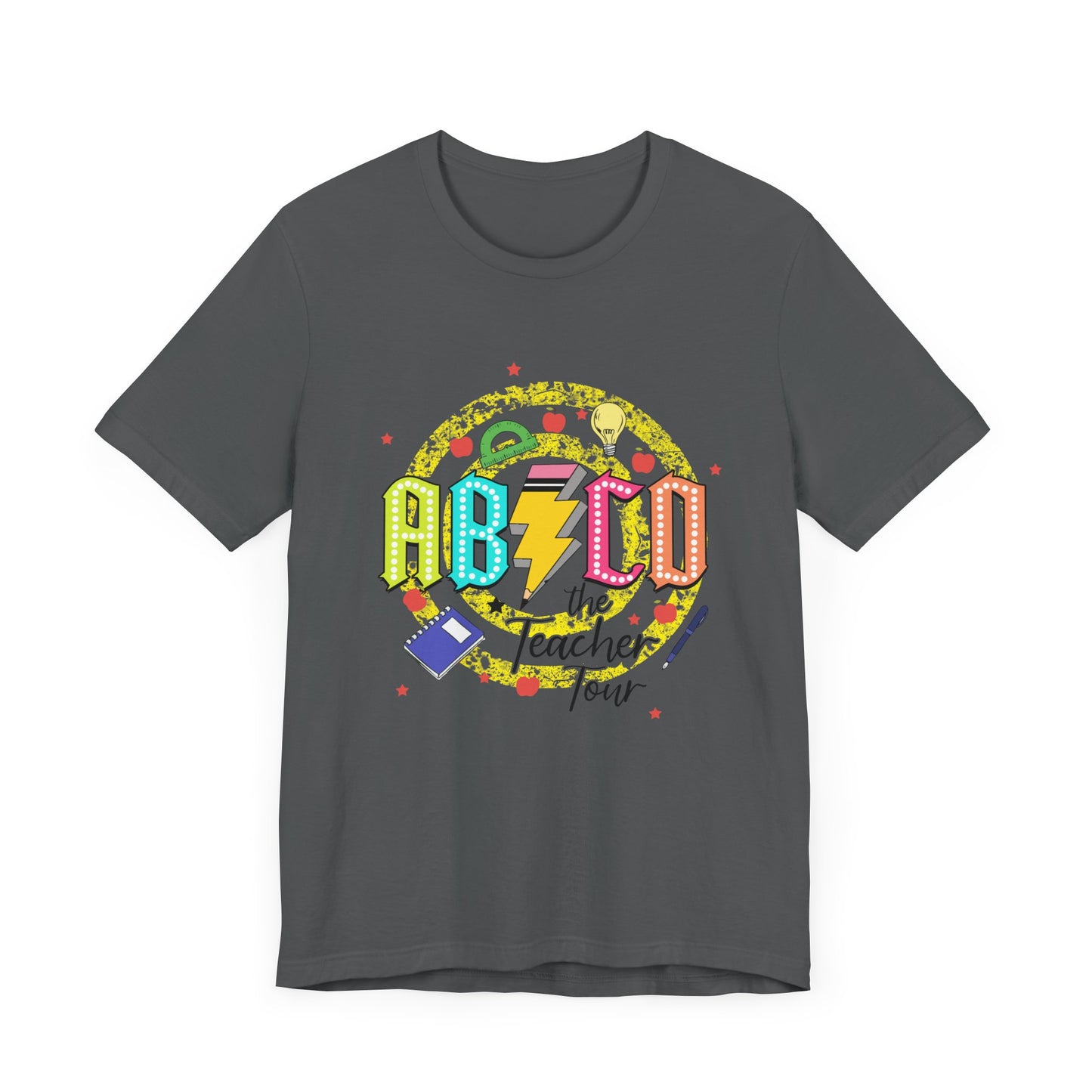 AB/CD Teacher Tour Unisex Jersey Short Sleeve Tee