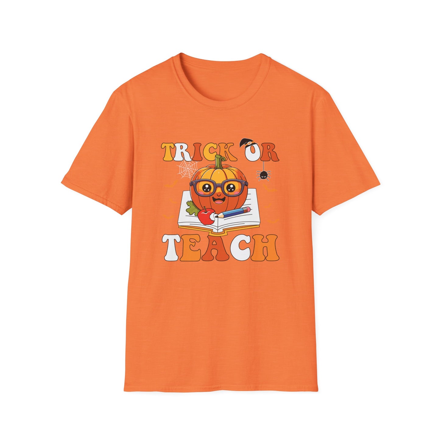 Trick or Teach Unisex Halloween School T-Shirt