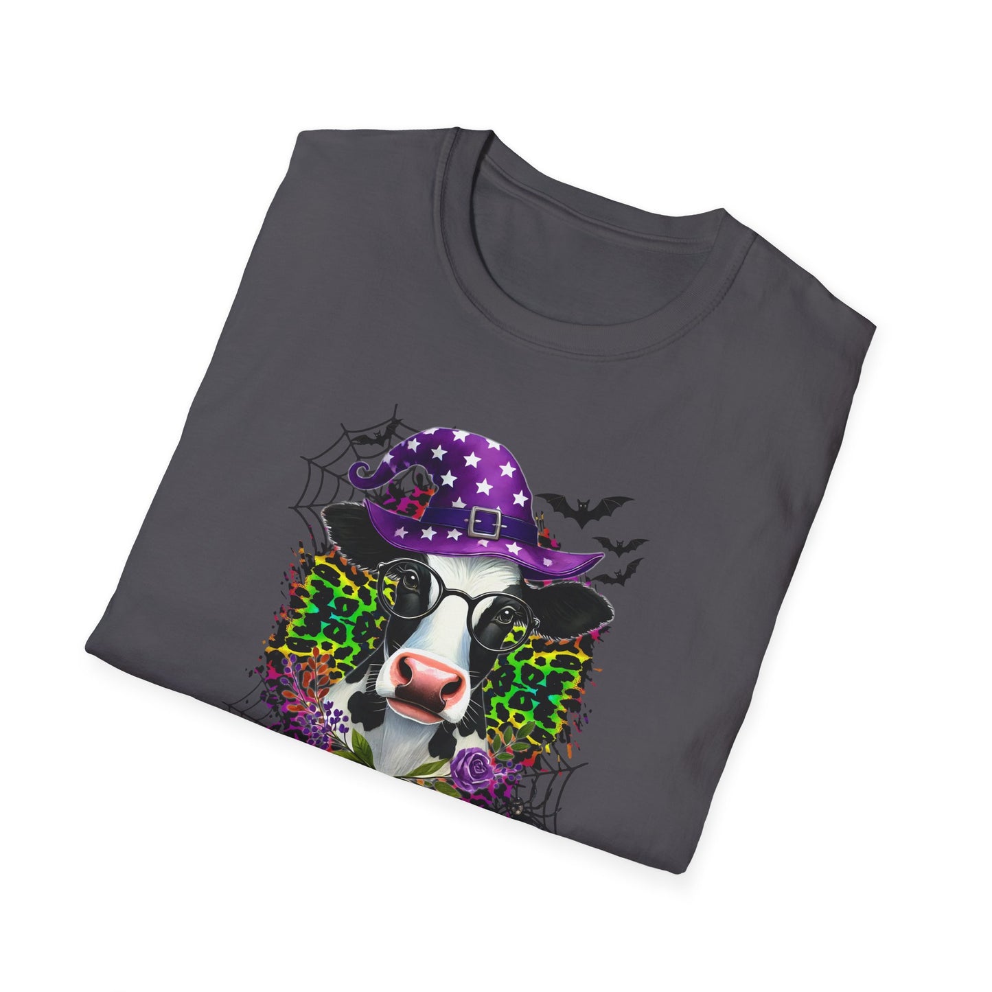 Spooky Cow Halloween T-Shirt - Hocus Pocus Heifer Design