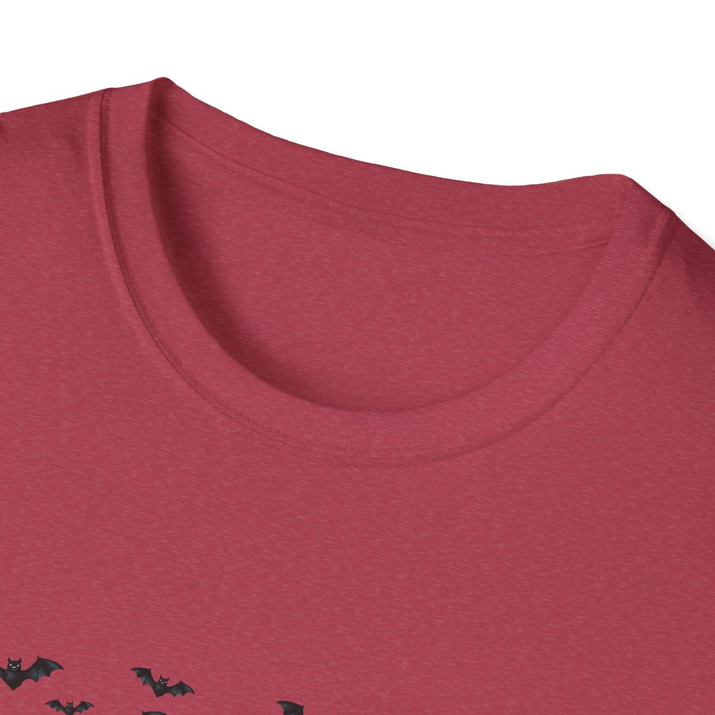 Funny Cow Halloween T-Shirt - "MOO I Mean BOO" - Unisex Softstyle Tee