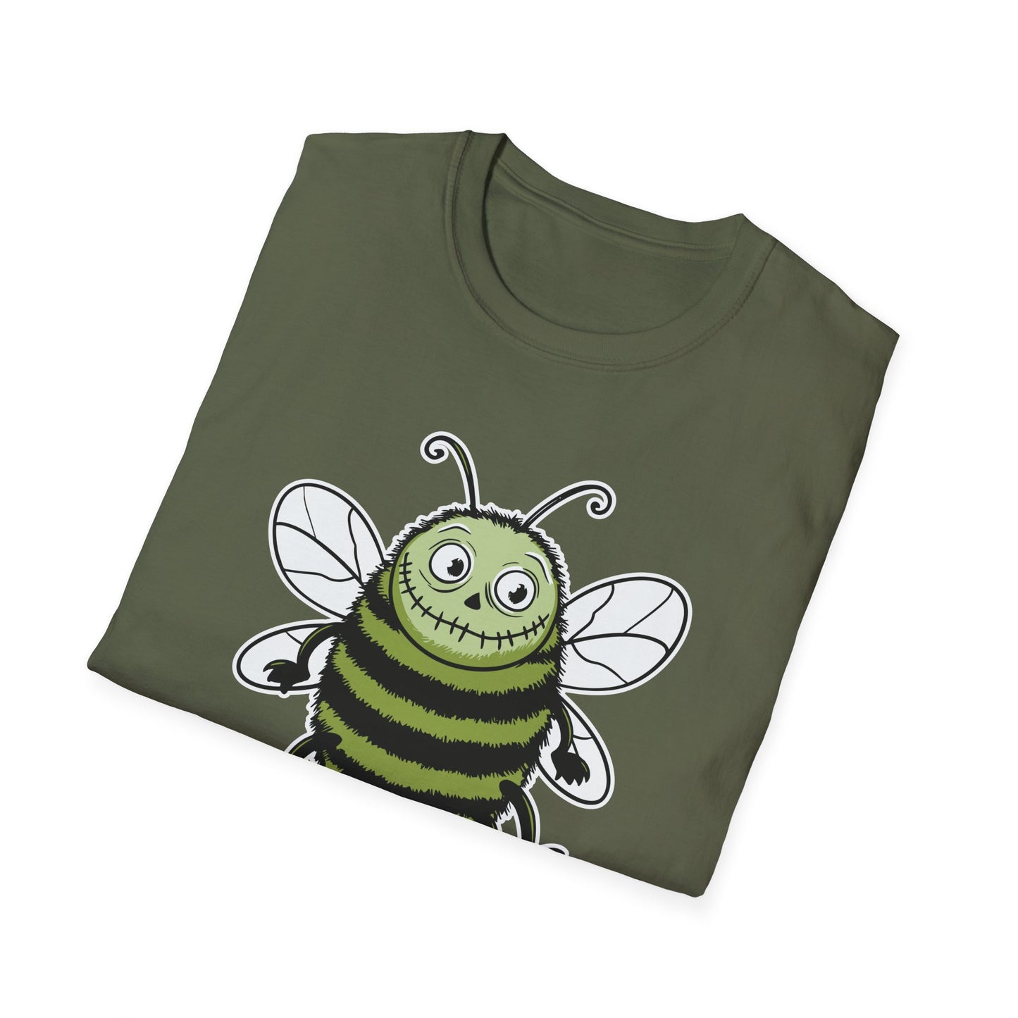 Zom-Bee Unisex Softstyle T-Shirt - Spooky Fun for Halloween