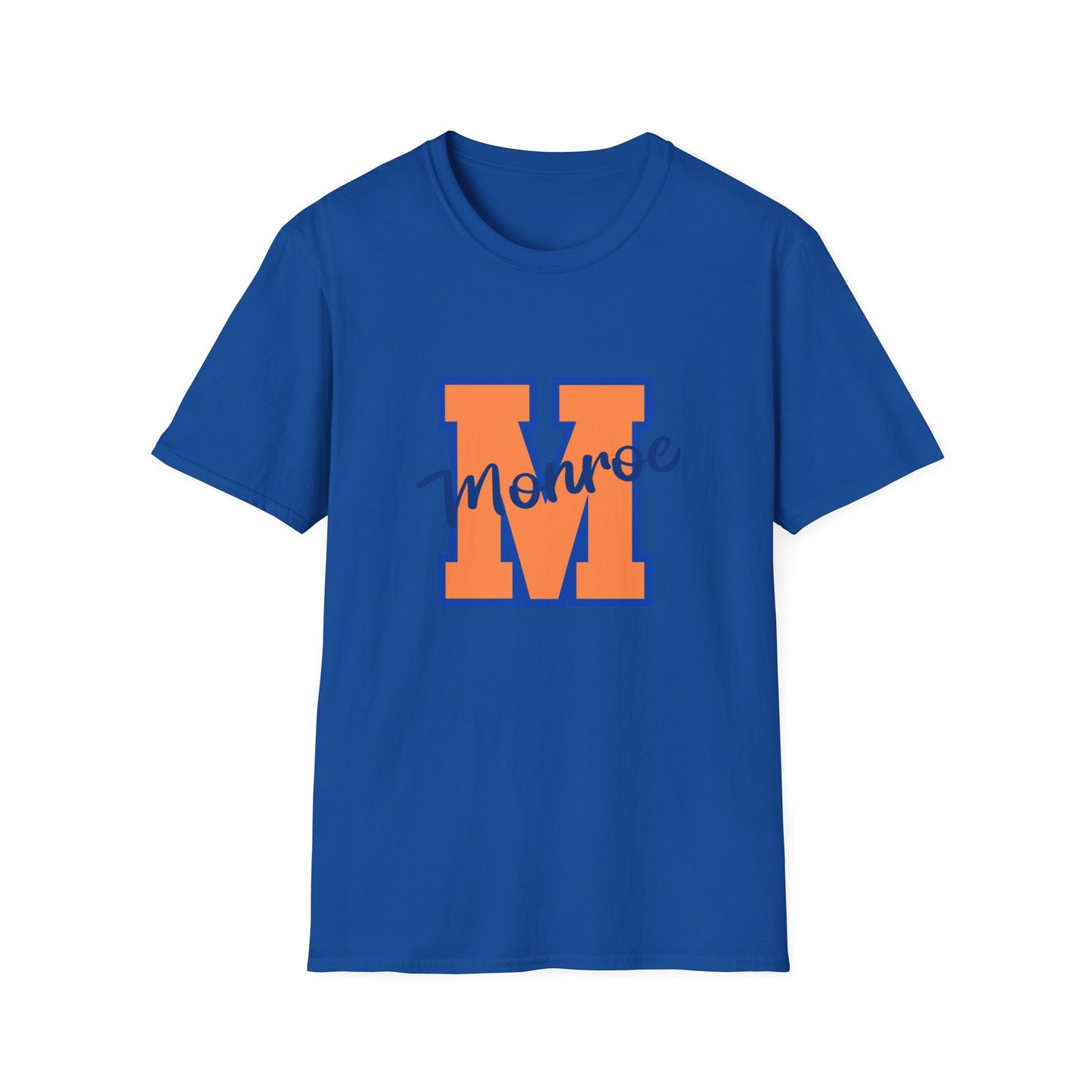 Monroe Orange M  Unisex Softstyle T-Shirt