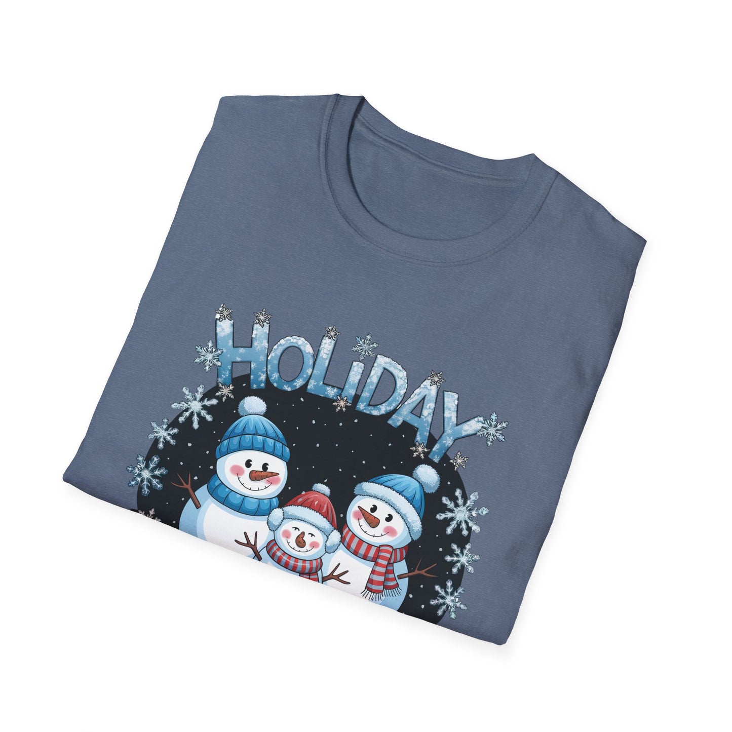 Holiday Blessings Christmas Holiday Unisex Softstyle T-Shirt