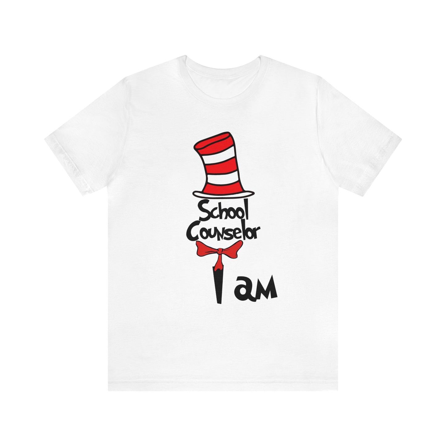 School Counselor I amUnisex Jersey Short Sleeve Tee