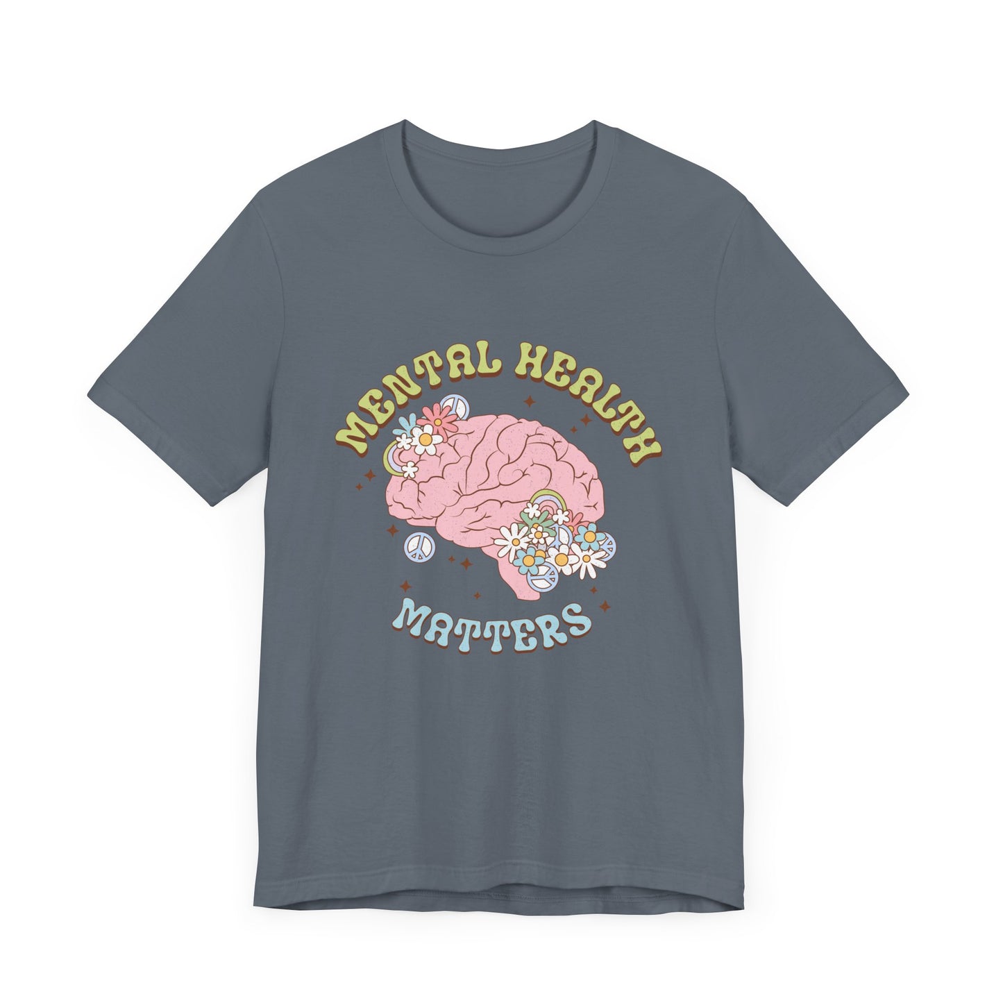 Mental Health Matters Unisex Jersey Short Sleeve Tee