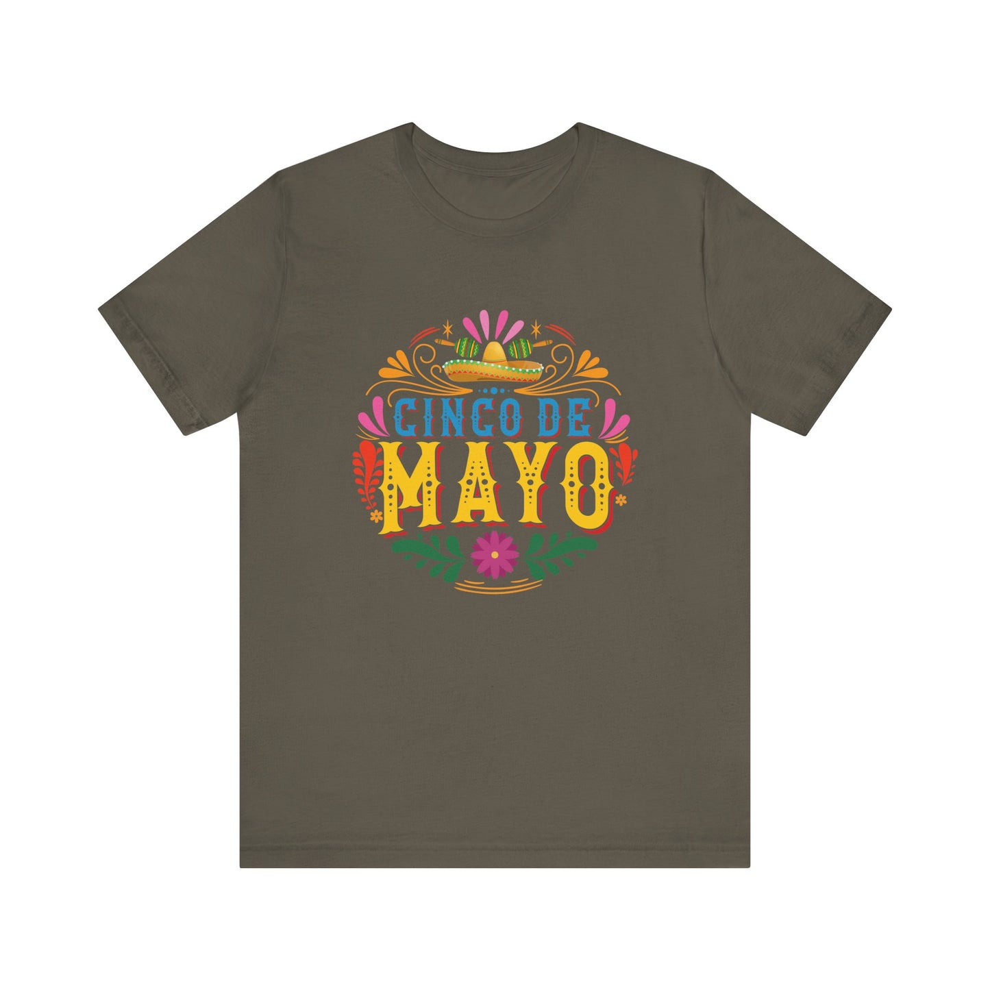 Cinco De Mayo Unisex Jersey Short Sleeve Tee