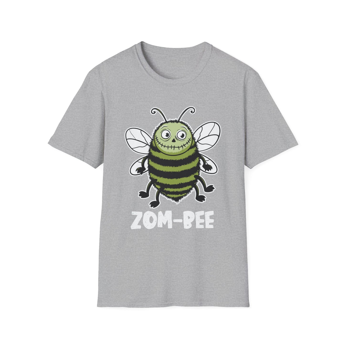 Zom-Bee Unisex Softstyle T-Shirt - Spooky Fun for Halloween