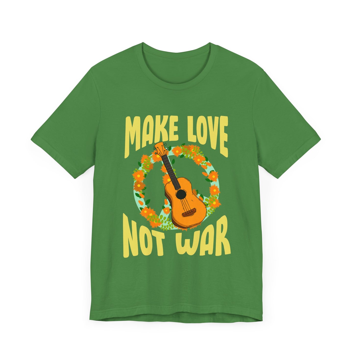 Make Love Not War Unisex Jersey Short Sleeve Tee