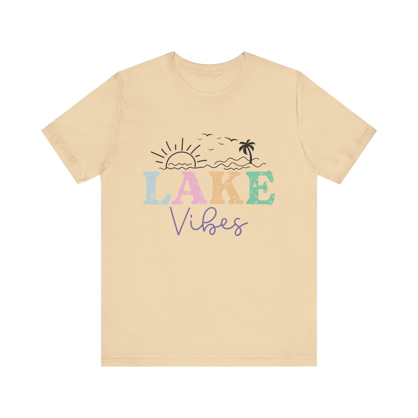 Lake Vibes Unisex Jersey Short Sleeve Tee